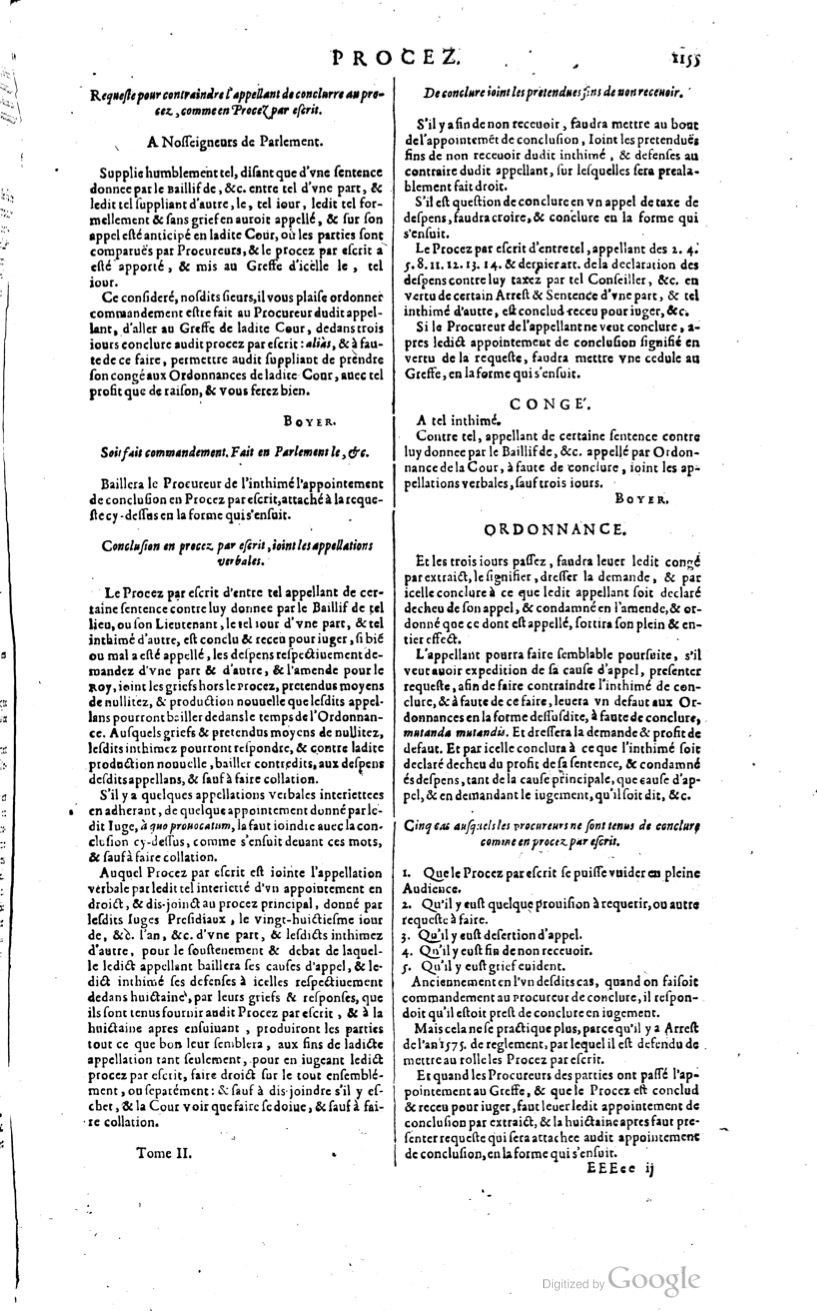1629 - Veuve Nicolas Buon - Trésor du droit français (29620 T. 2) - BM Lyon