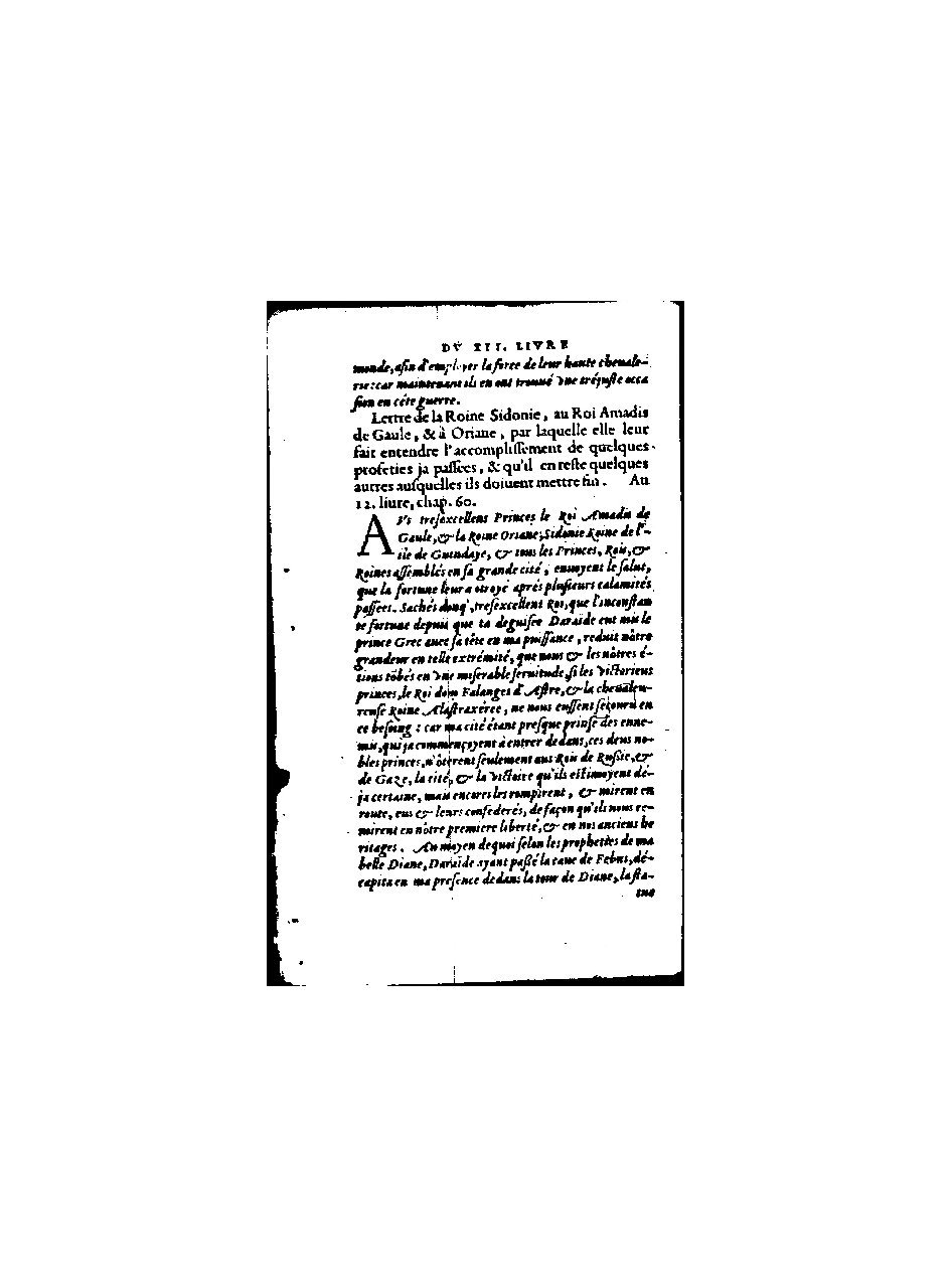 1560 - Christophe Plantin - Trésor des Amadis - BnF