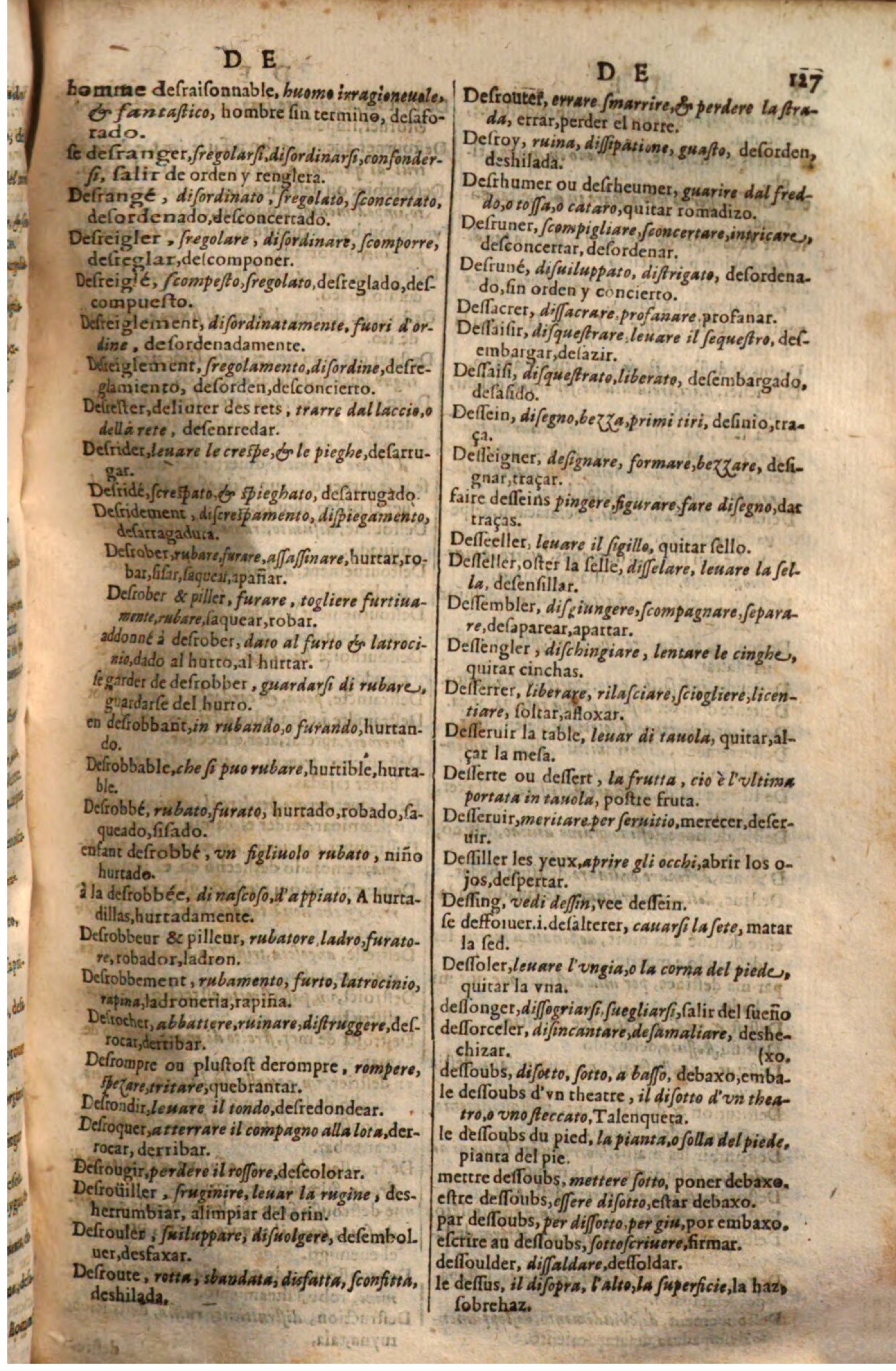 1644 - Jacques Crespin - Trésor des trois langues - Passau 1644 - Jacques Crespin - Trésor des trois langues - Passau