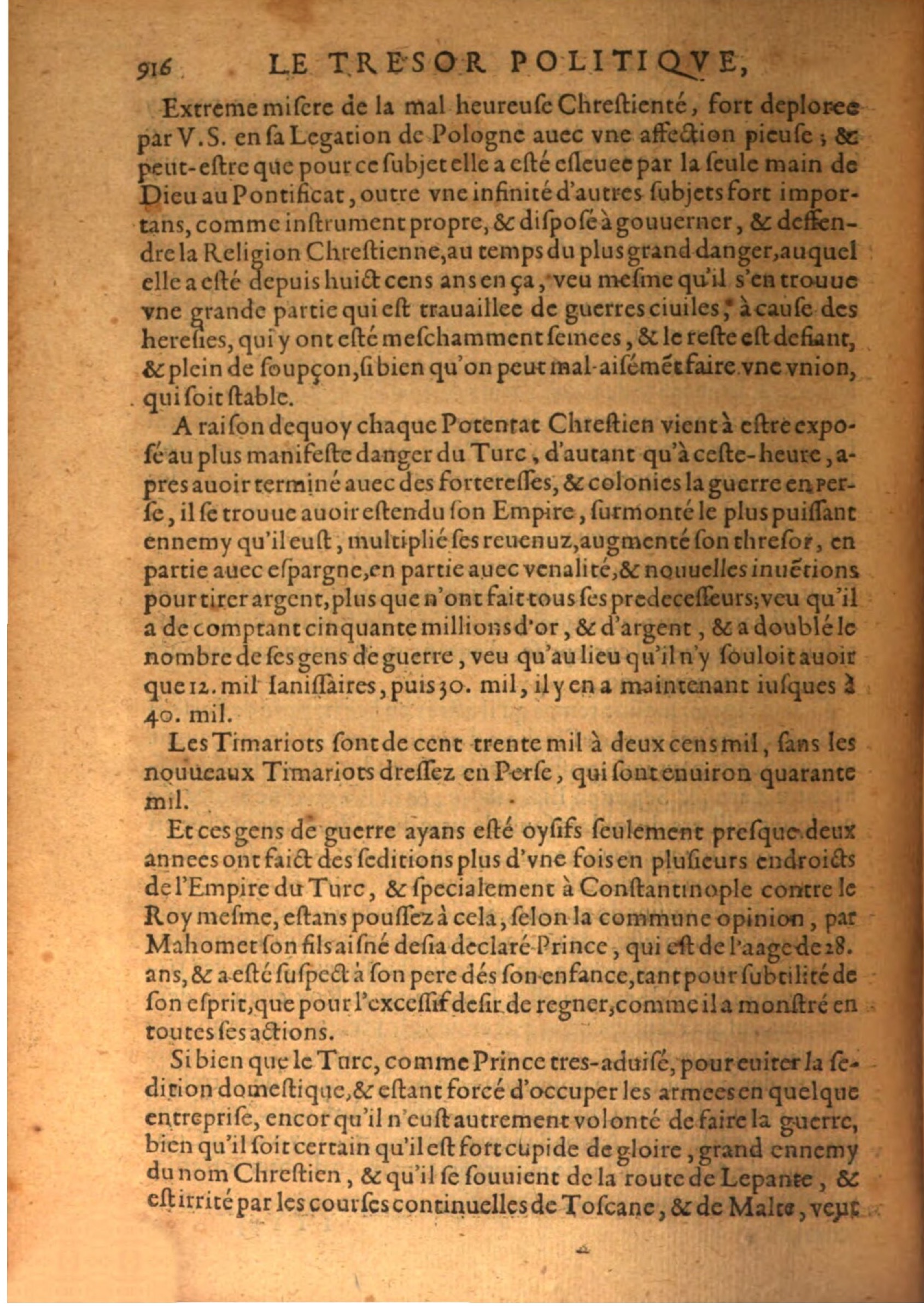 1608 - Pierre Chevalier - Trésor politique - BSB Munich