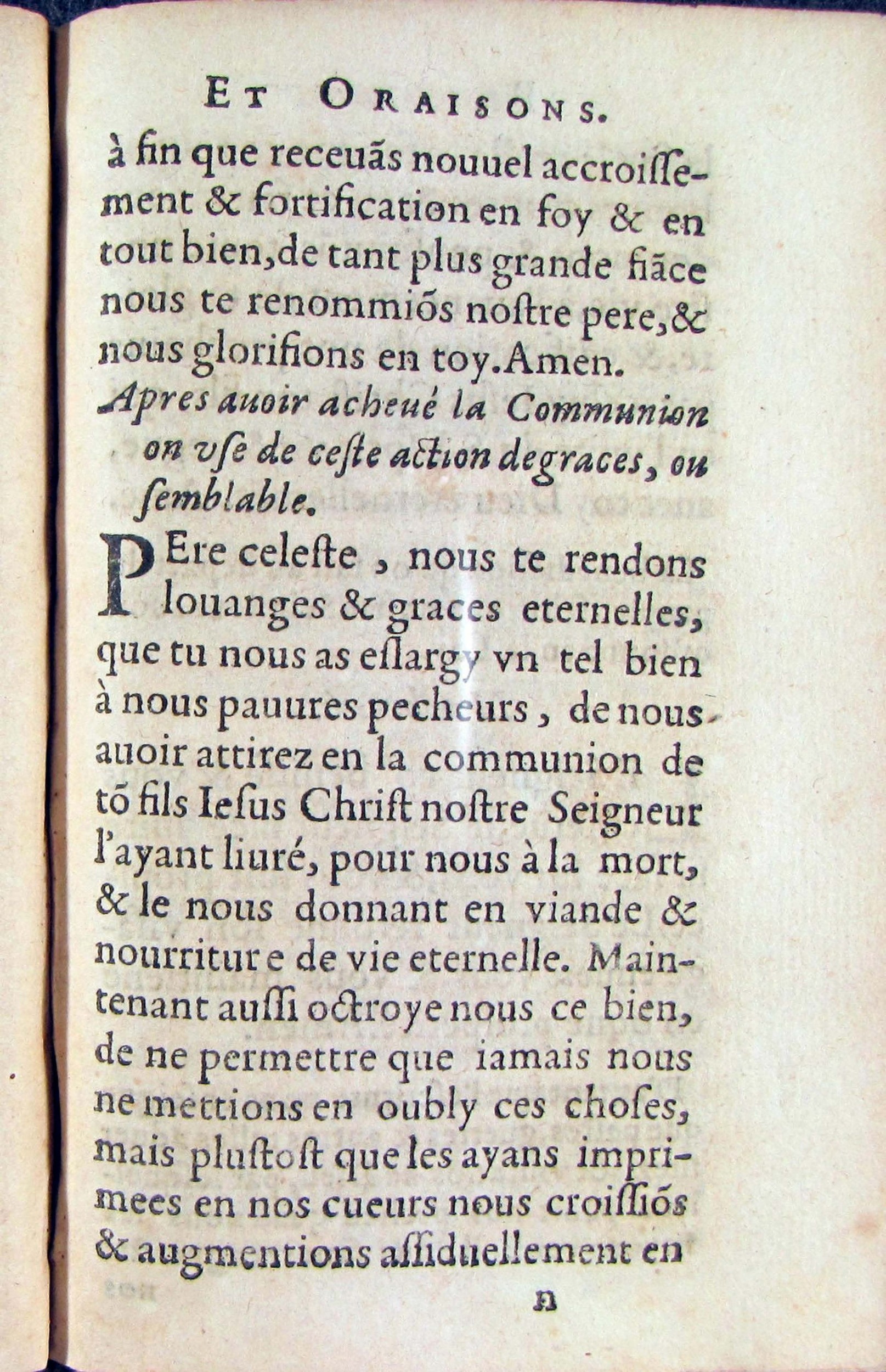 1572 - Antoine Certia - Trésor des prières, oraisons et instructions chrétiennes - Nîmes