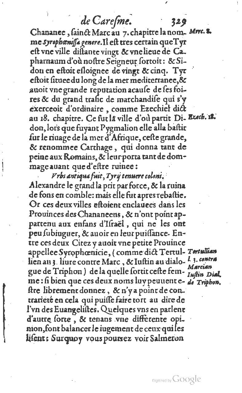 1607 - Nicolas Du Fossé - Trésor quadragésimal - T 01 - BM Lyon