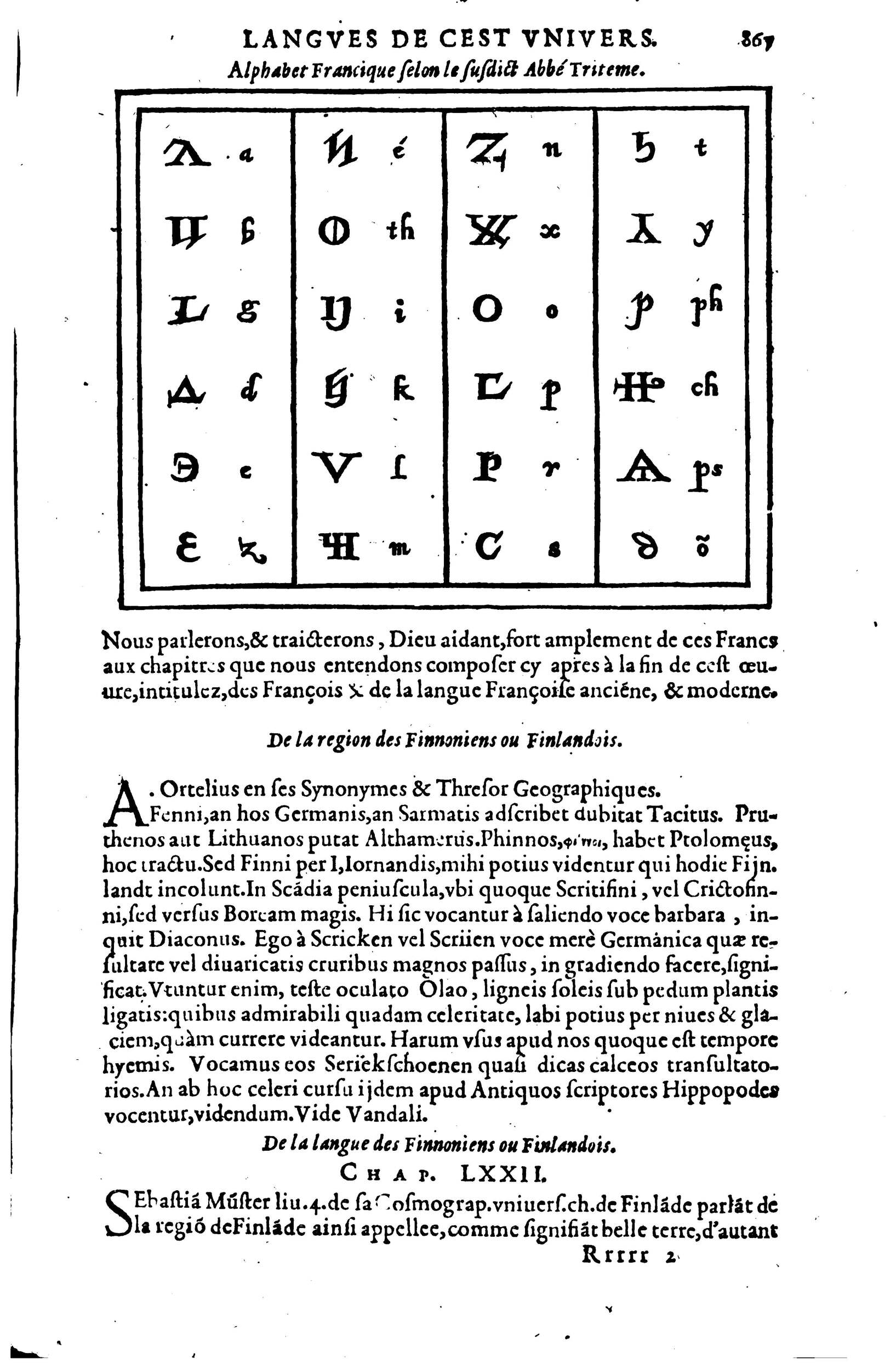 1608 - Nicolas Du Fossé - Trésor politique - BnF Tolbiac
