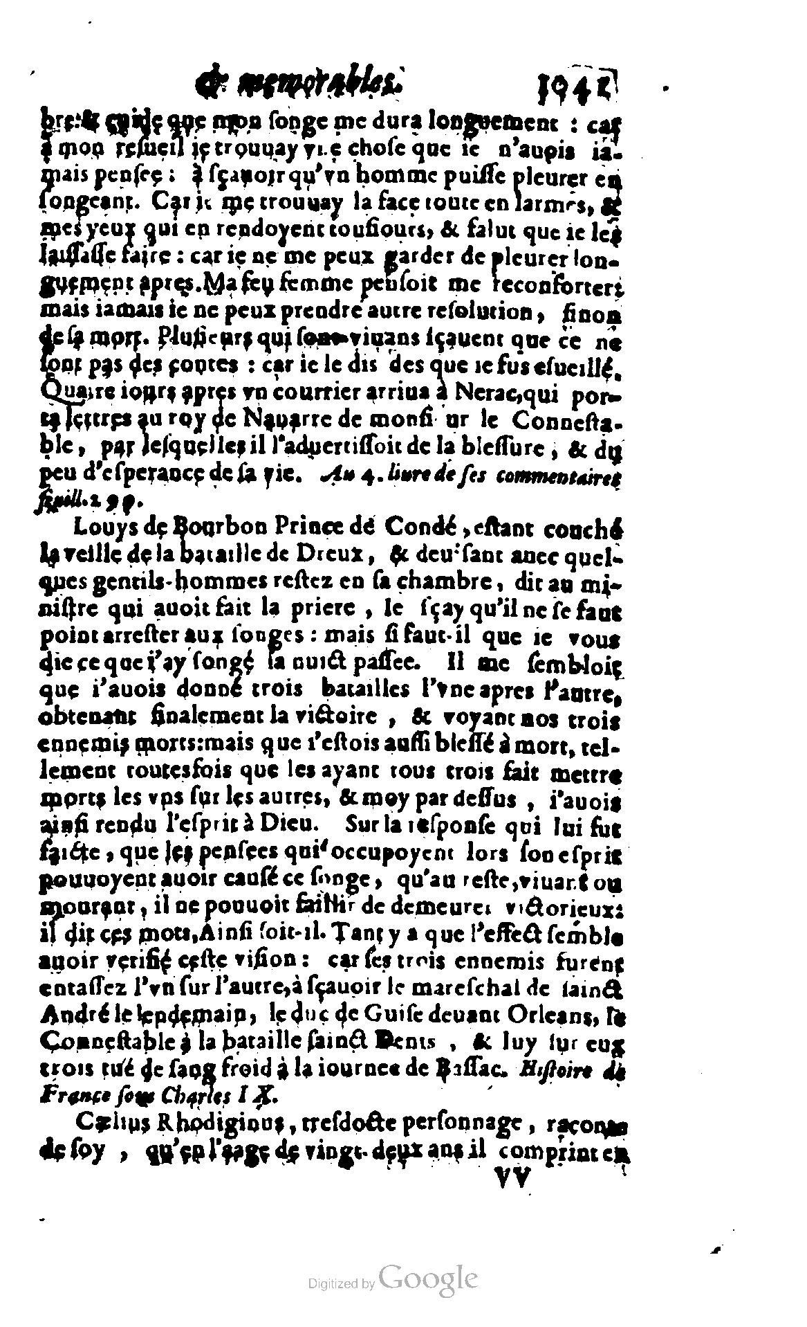 1620 - Samuel Crespin - Trésor d’histoires admirables et mémorables - BCU Lausanne