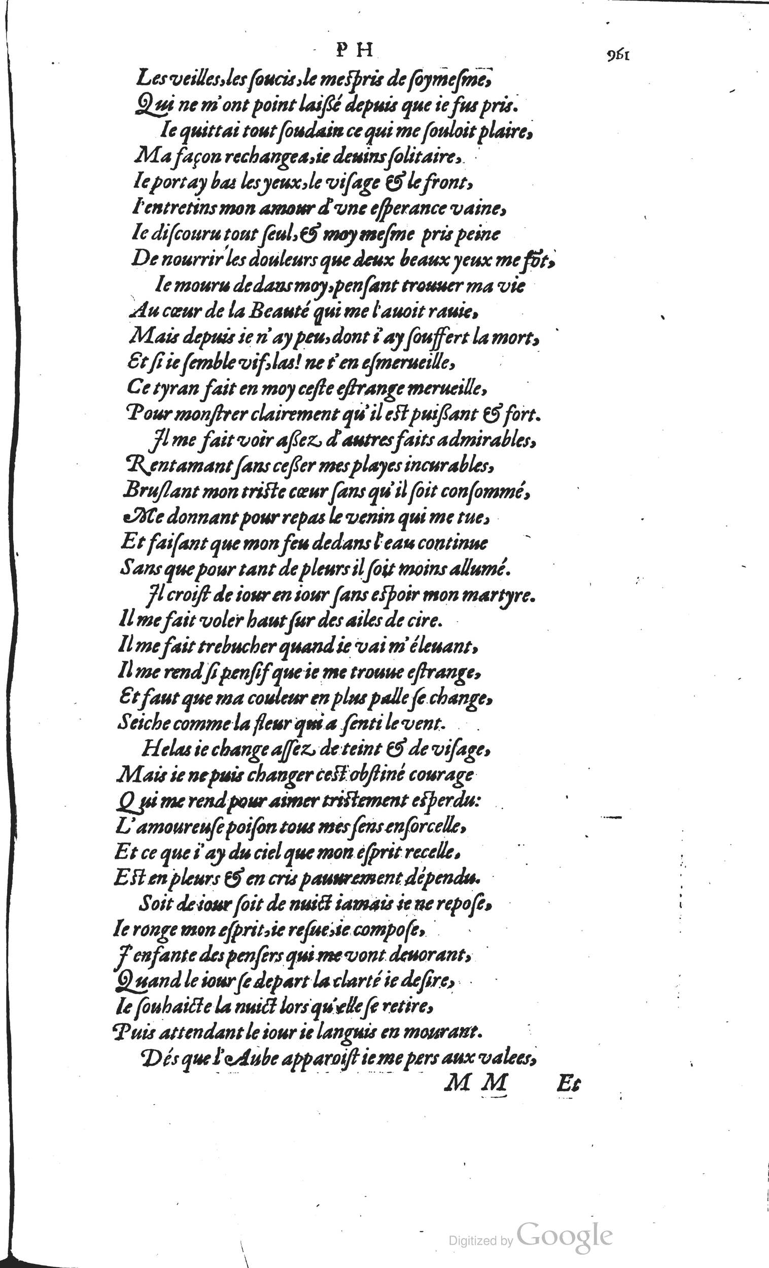 1585 - Barthélemy Honorat - Bibliothèques françaises - BSB Munich