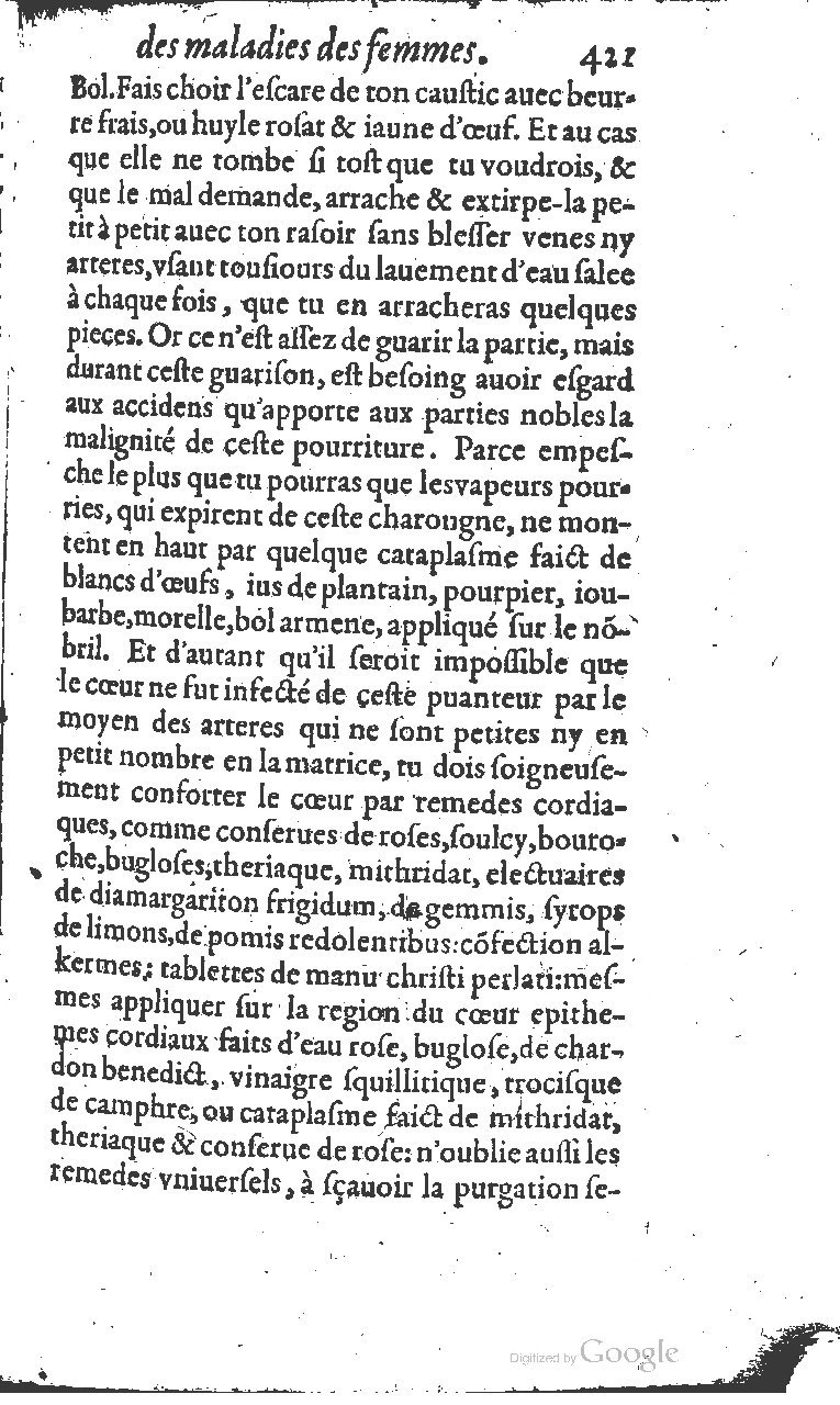 1617 - Jean Le Bouc - Trésor des remèdes secrets - BM Lyon