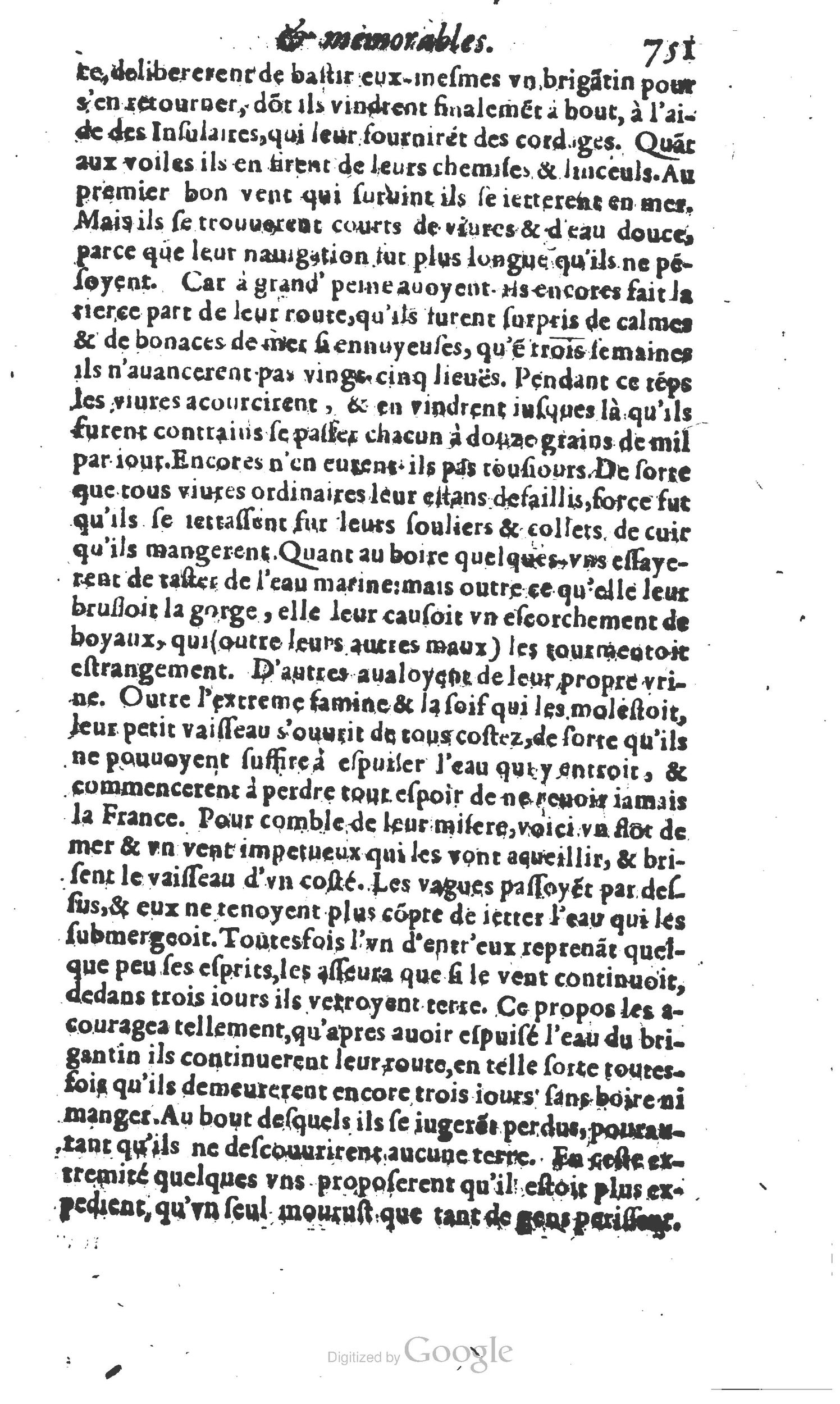 1610 - Paul Marceau - Trésor d’histoires admirables et mémorables - Princeton