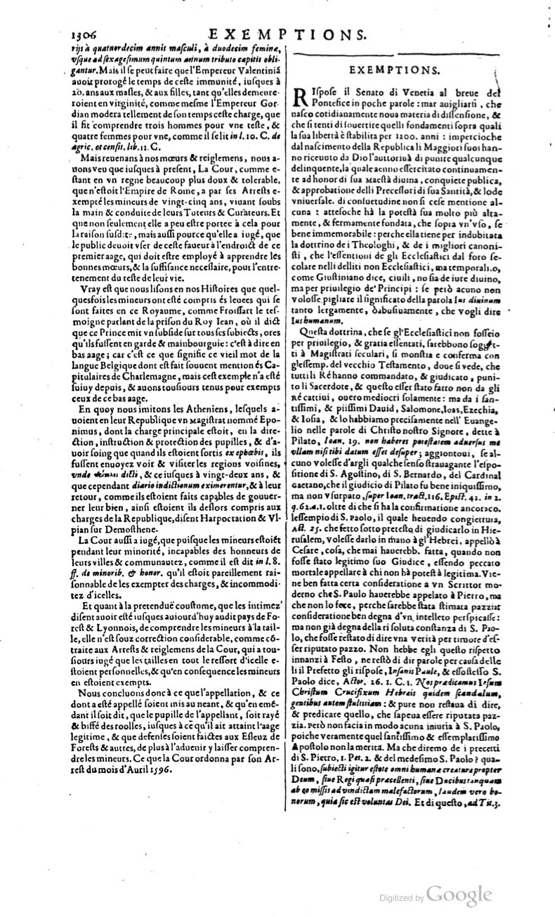 1629 - Veuve Nicolas Buon - Trésor du droit français (21754 T. 1) - BM Lyon