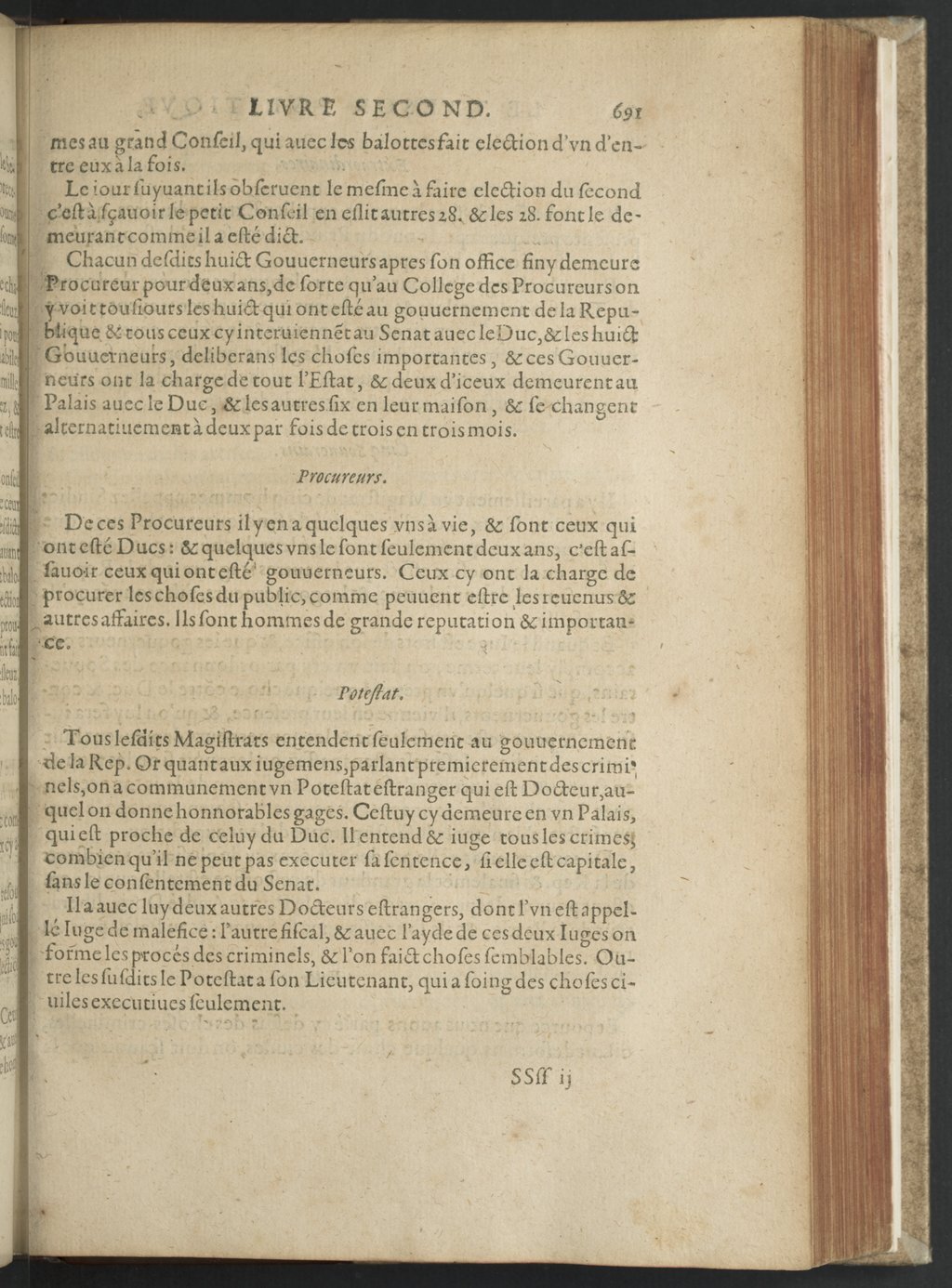 1608 - Nicolas Du Fossé - Trésor politique - BnF Tolbiac