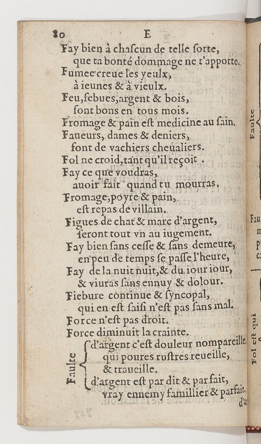 1577 - Jean d’Ogerolles - Trésor de sentences dorées - BnF Arsenal