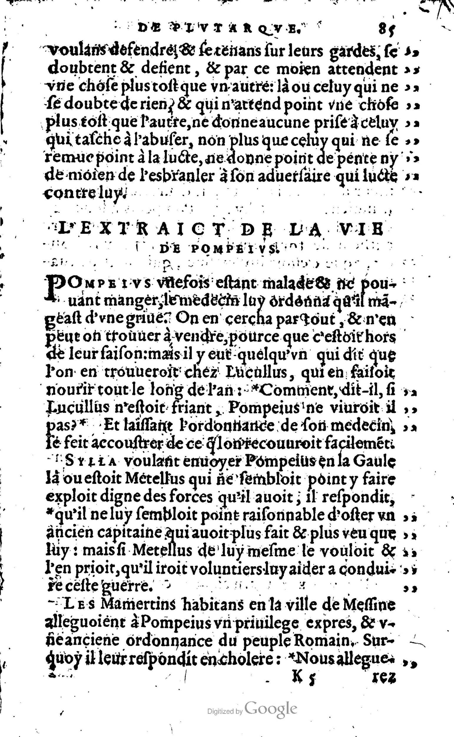 1568 - Willem Silvius - Trésor des vies de Plutarque - Anvers Plantin-Moretus 1568 - Willem Silvius - Trésor des vies de Plutarque - Anvers Plantin-Moretus