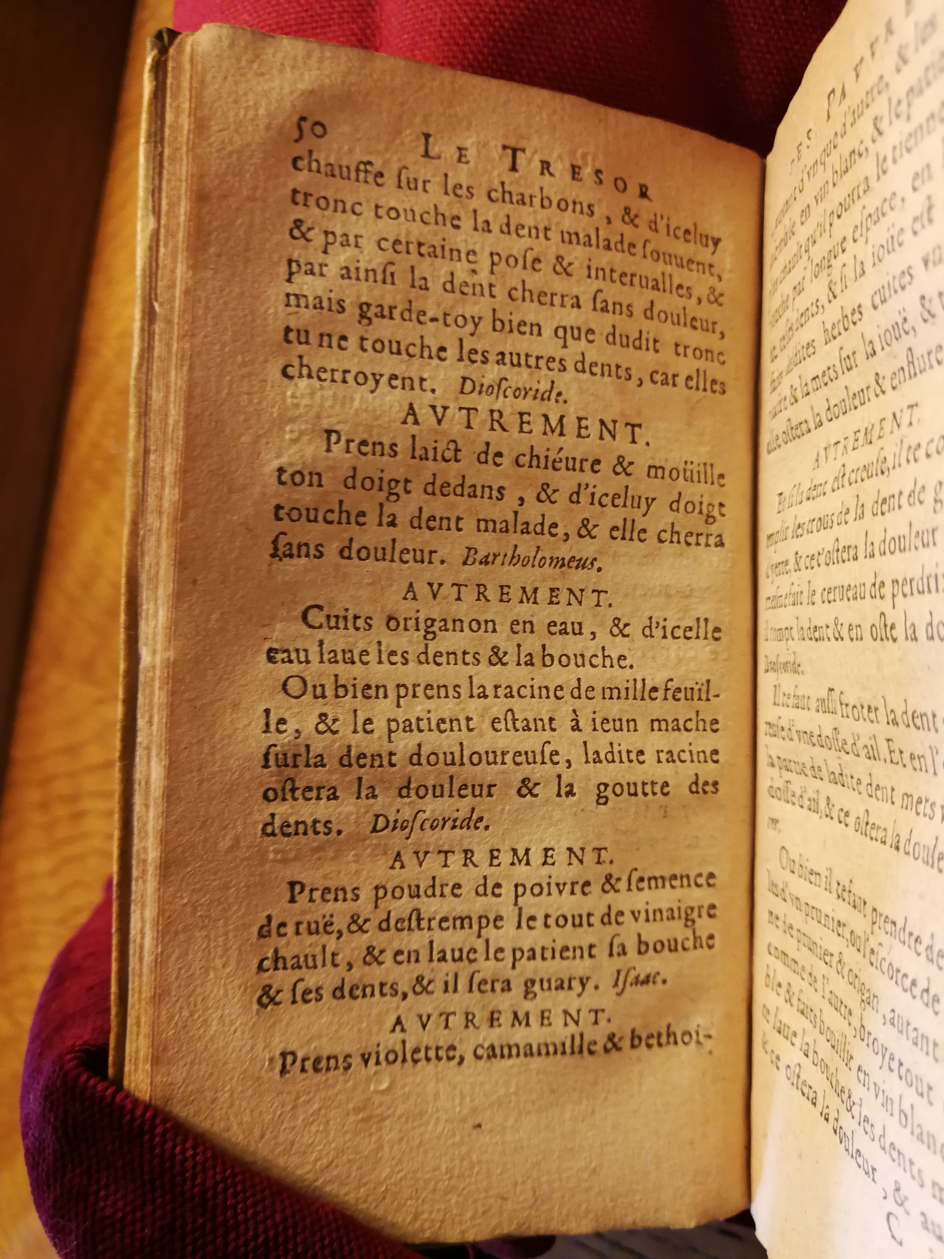 1618 - Antoine Bourriquant - Trésor des pauvres - Bibliothèque Sainte-Geneviève