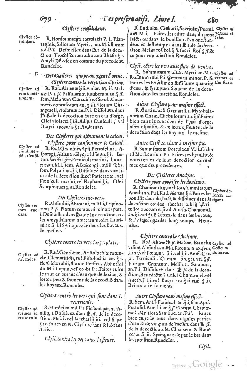 1616 - Étienne Gamonet - Grand trésor ou dispensaire - BSB Munich