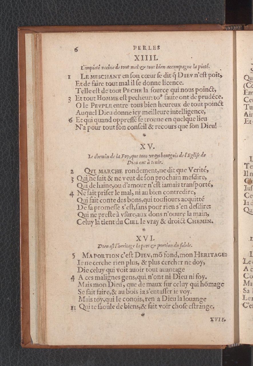 1577 - Jean de Laon - Trésor des 150 psaumes de David - Genève