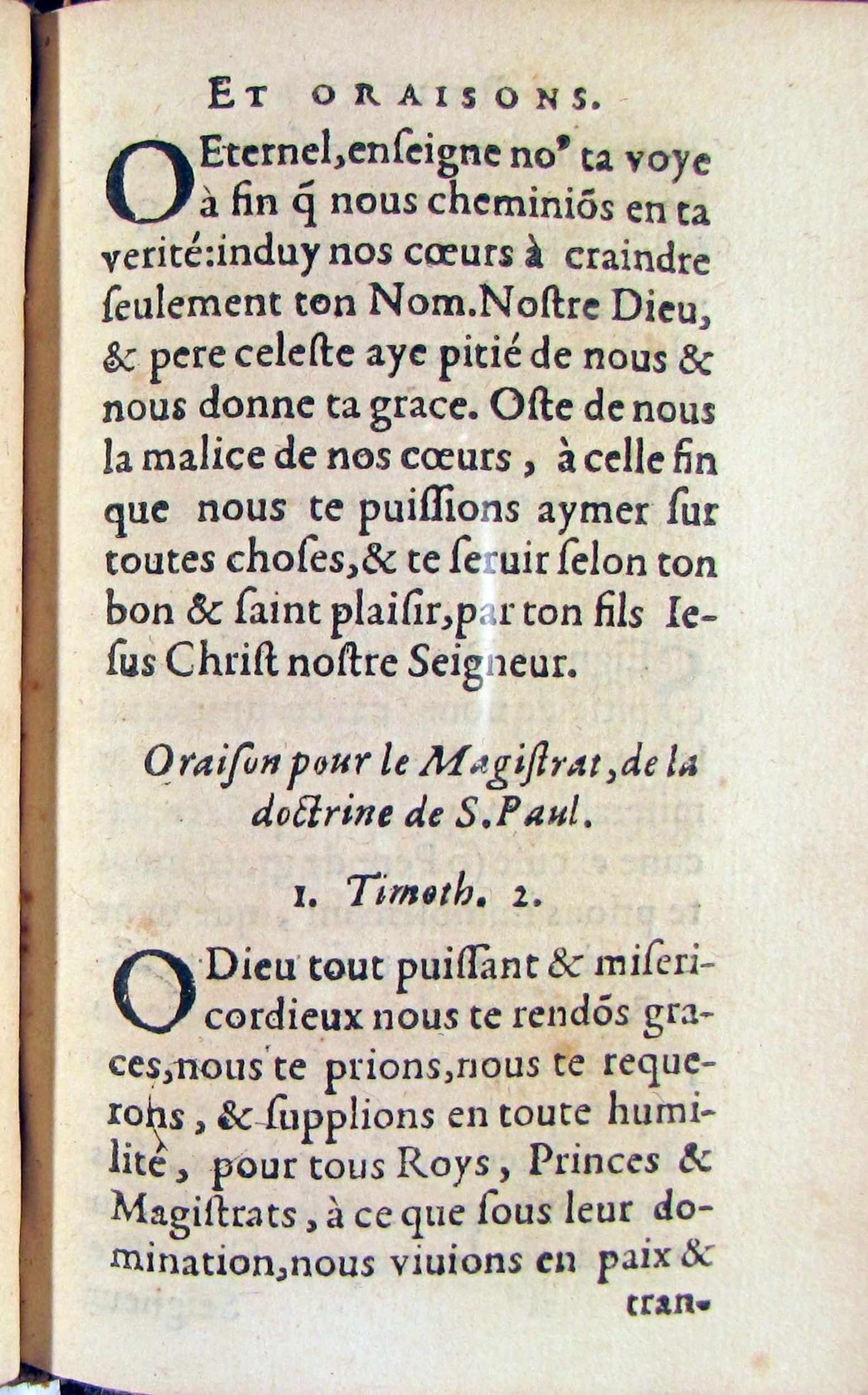 1572 - Antoine Certia - Trésor des prières, oraisons et instructions chrétiennes - Nîmes 1572 - Antoine Certia - Trésor des prières, oraisons et instructions chrétiennes - Nîmes