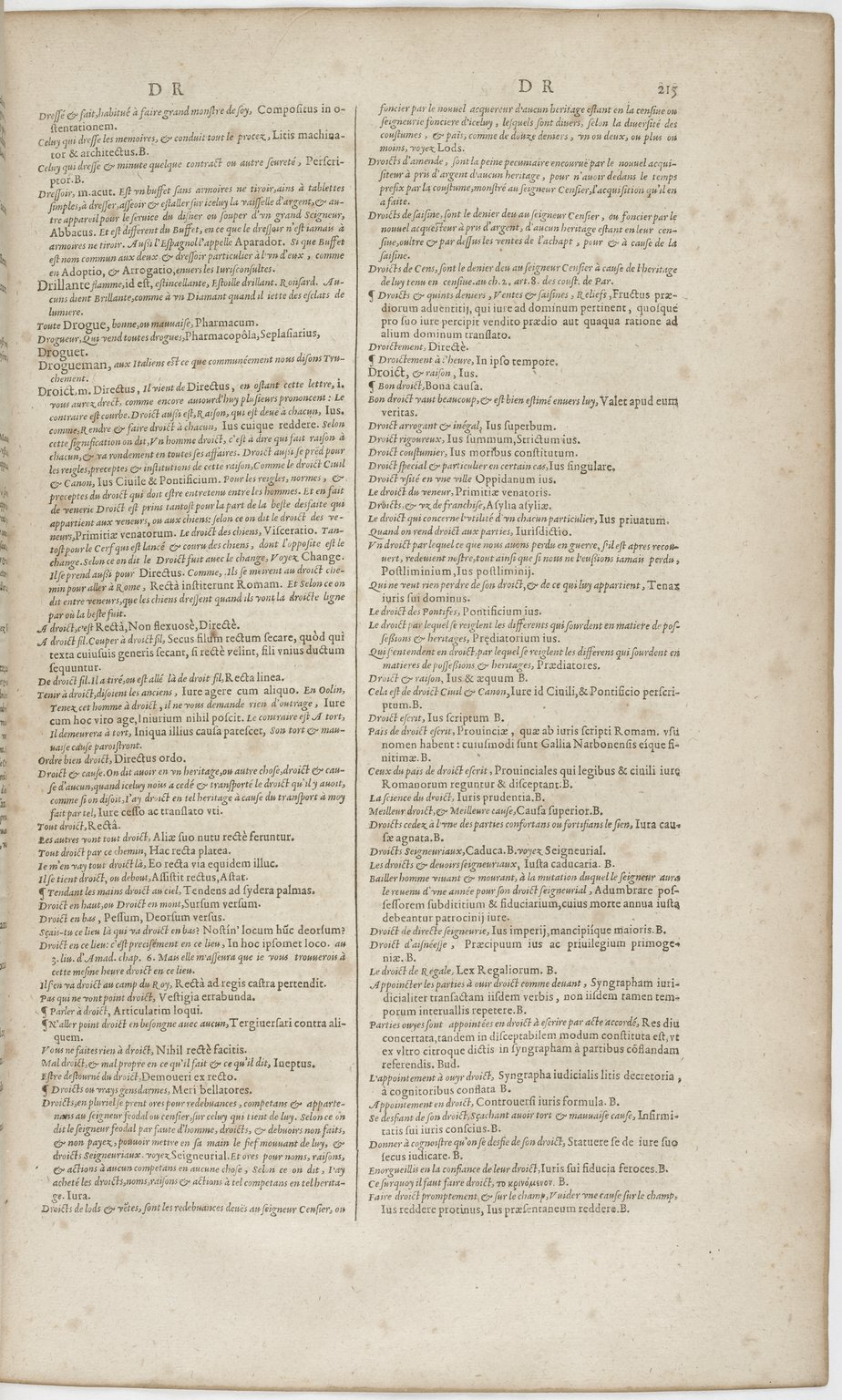 1606 - David Douceur - Trésor de la langue française - BnF