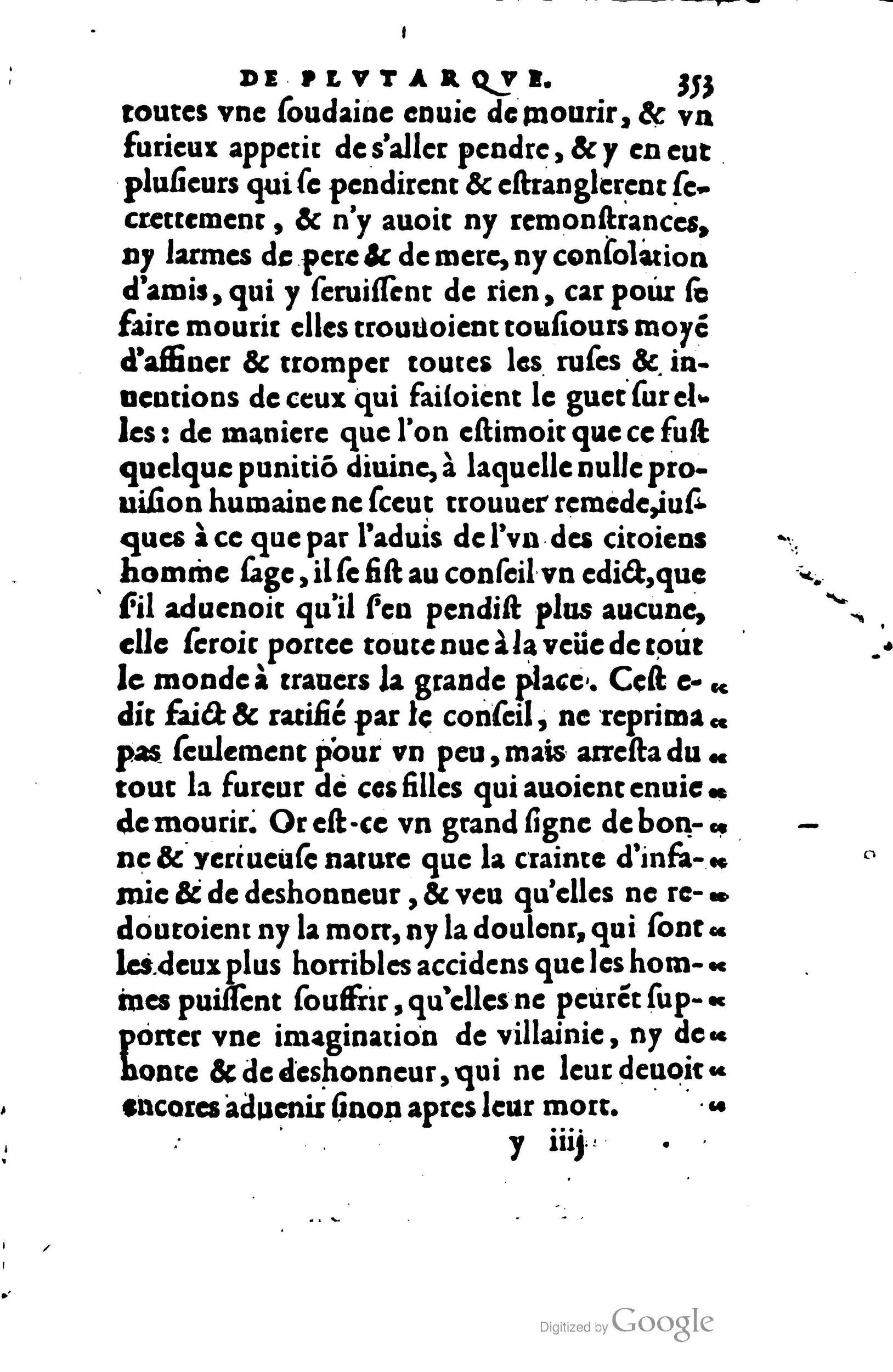 1578 - Jean Poupy - Trésor des morales de Plutarque - BSB Munich