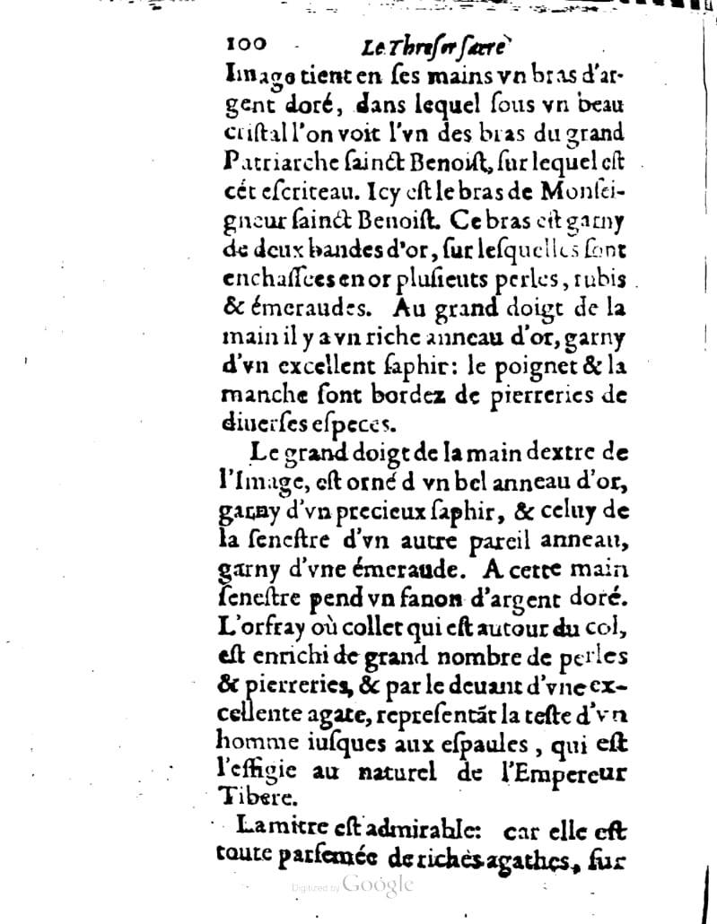 1636 - Jean Billaine - Trésor sacré ou inventaire des saintes reliques - British Library