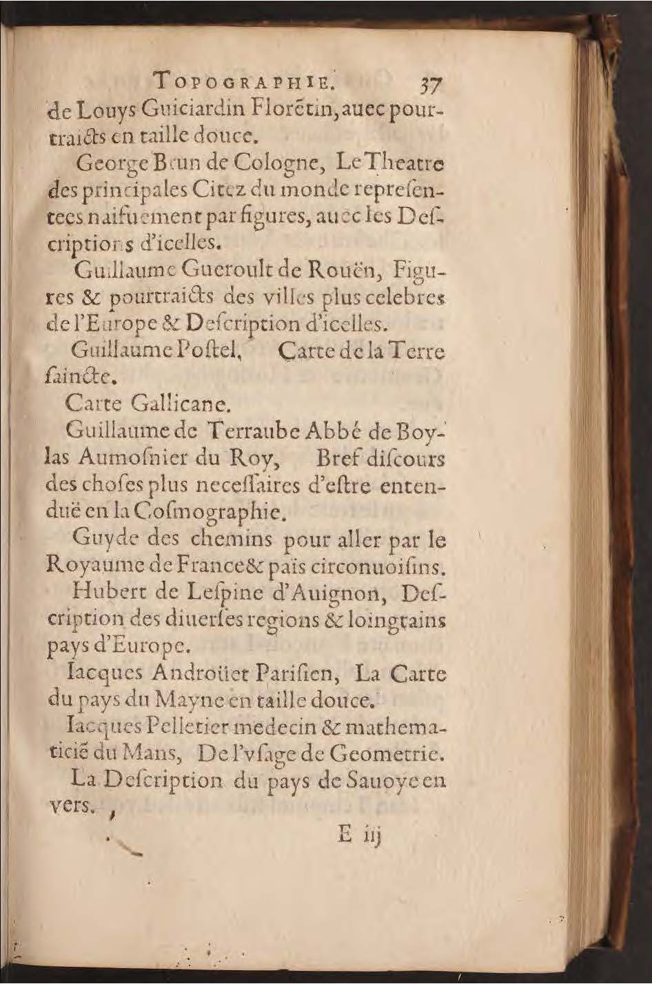 1602 - François Jacquin - Trésor des bons esprits français - BnF Arsenal