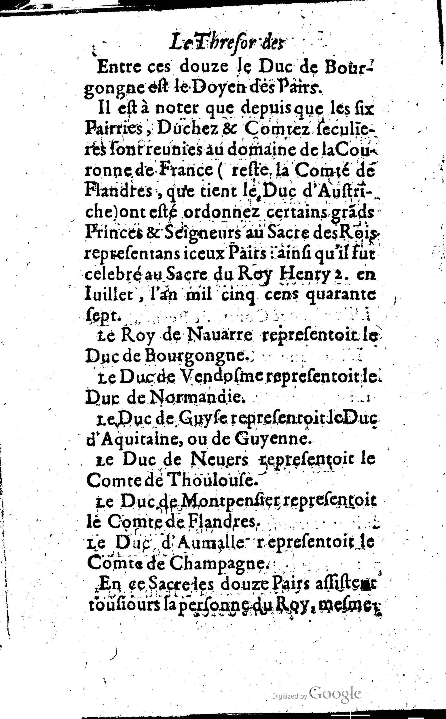 1619 - Jean Corrozet - Trésor des histoires de France - Anvers Musée Plantin-Moretus