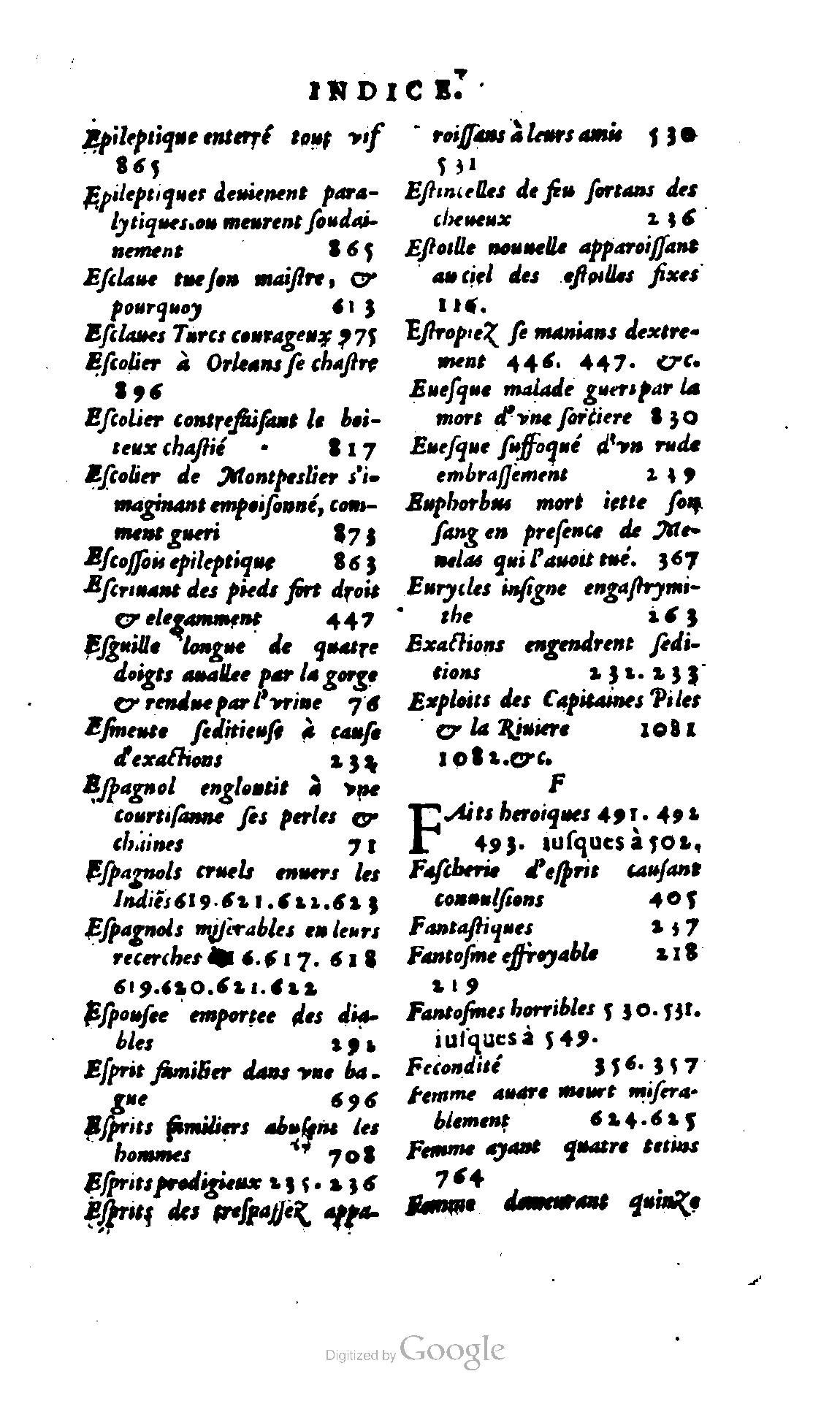 1620 - Samuel Crespin - Trésor d’histoires admirables et mémorables - BCU Lausanne