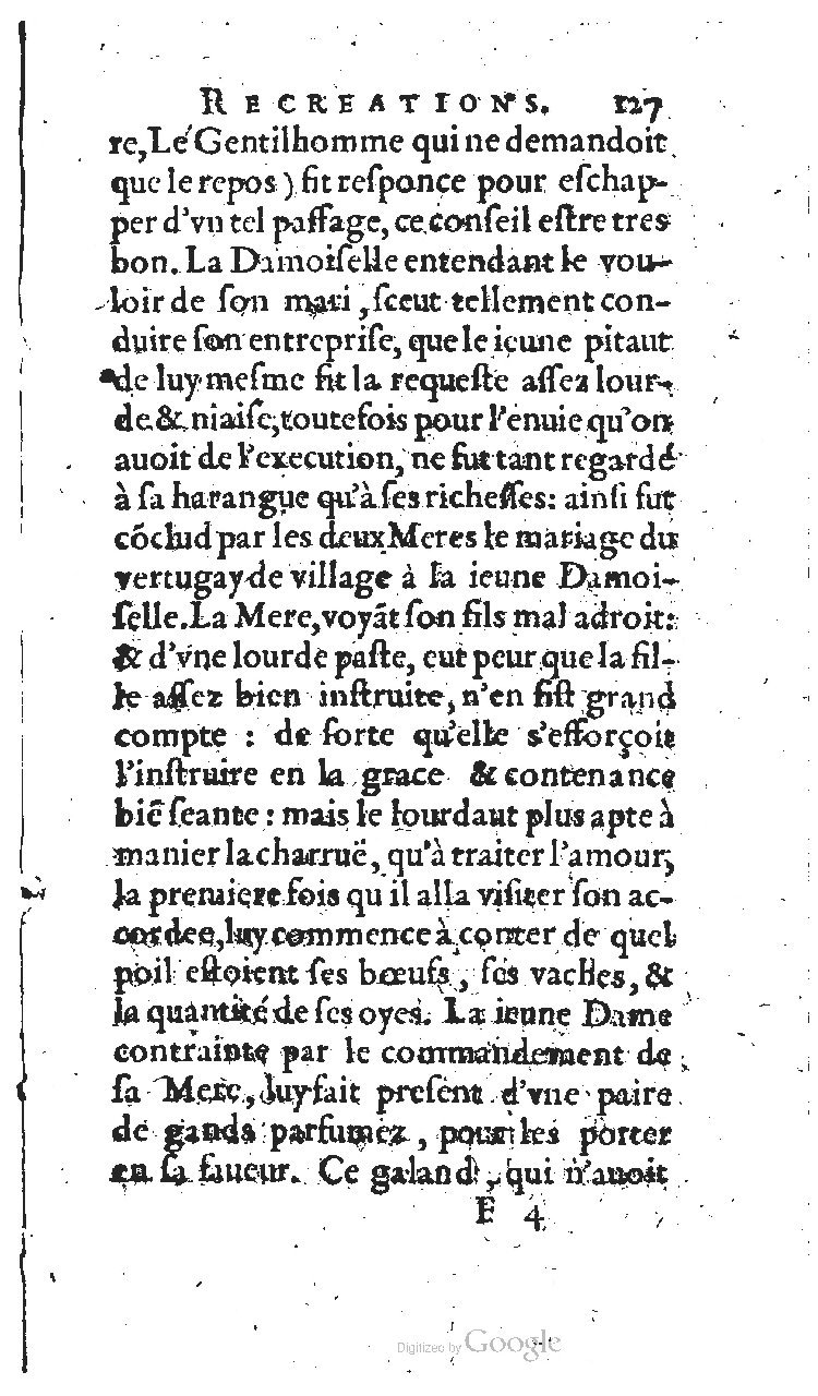 1627 - Jean Delamare - Trésor des récréations - BSB Munich