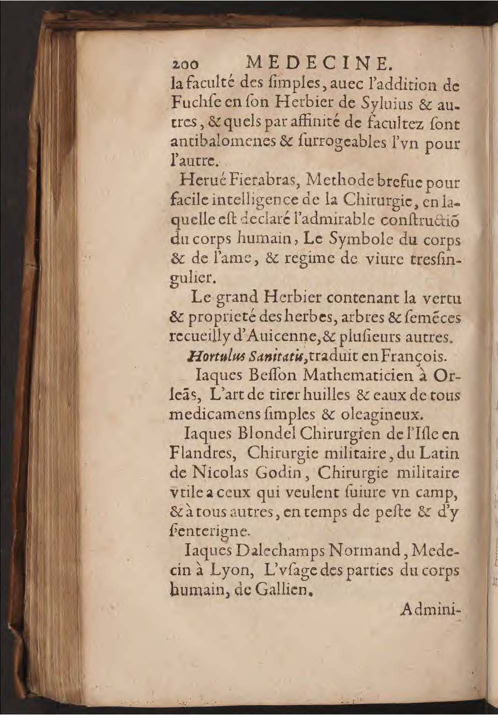 1602 - François Jacquin - Trésor des bons esprits français - BnF Arsenal