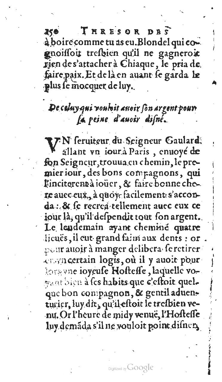 1627 - Jean Delamare - Trésor des récréations - BSB Munich
