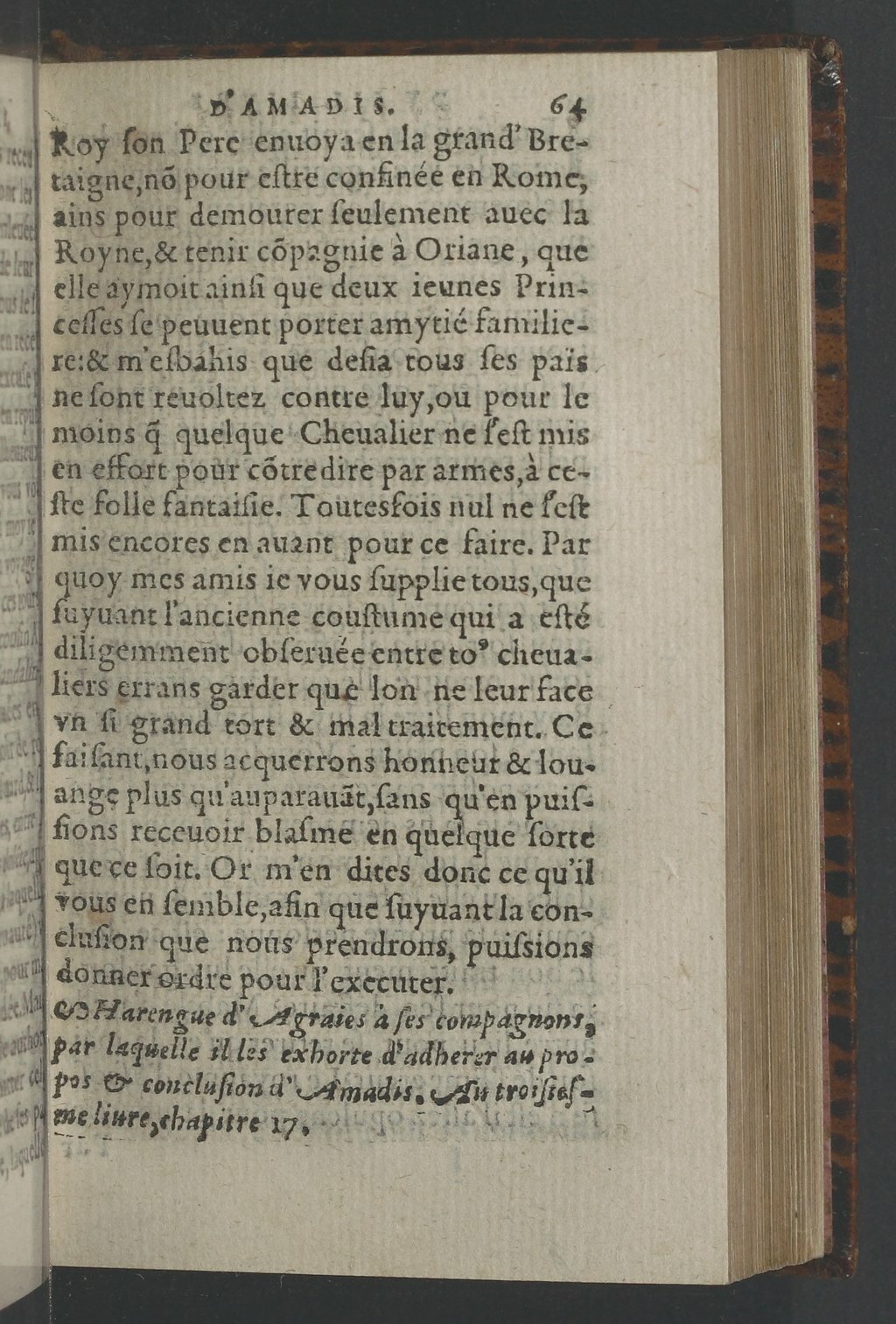 1564 - Vincent Norment et Jeanne Bruneau - Trésor des Amadis - BnF