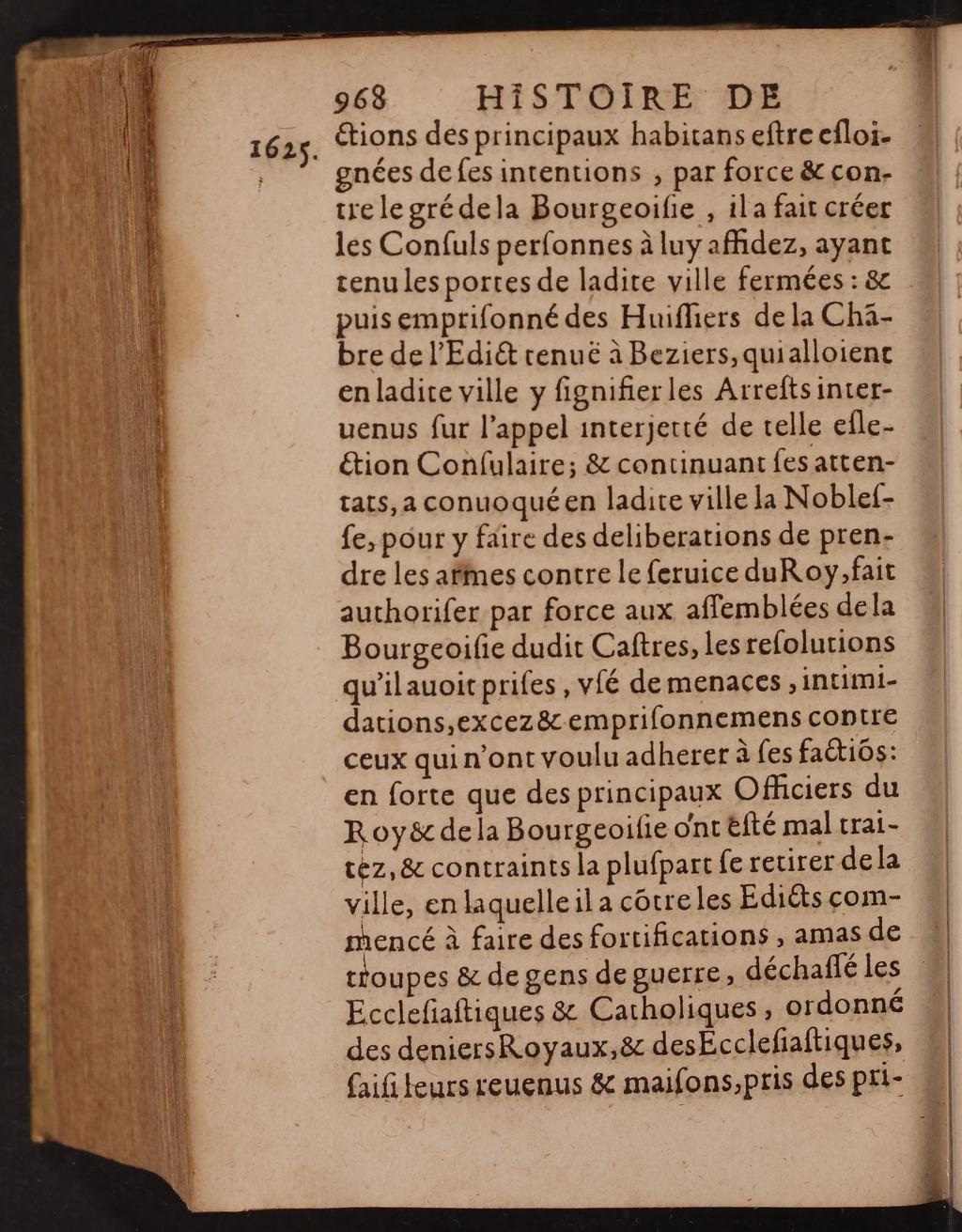 1626 - Joseph Bouillerot - Trésor de l’histoire générale de notre temps - BnF Arsenal