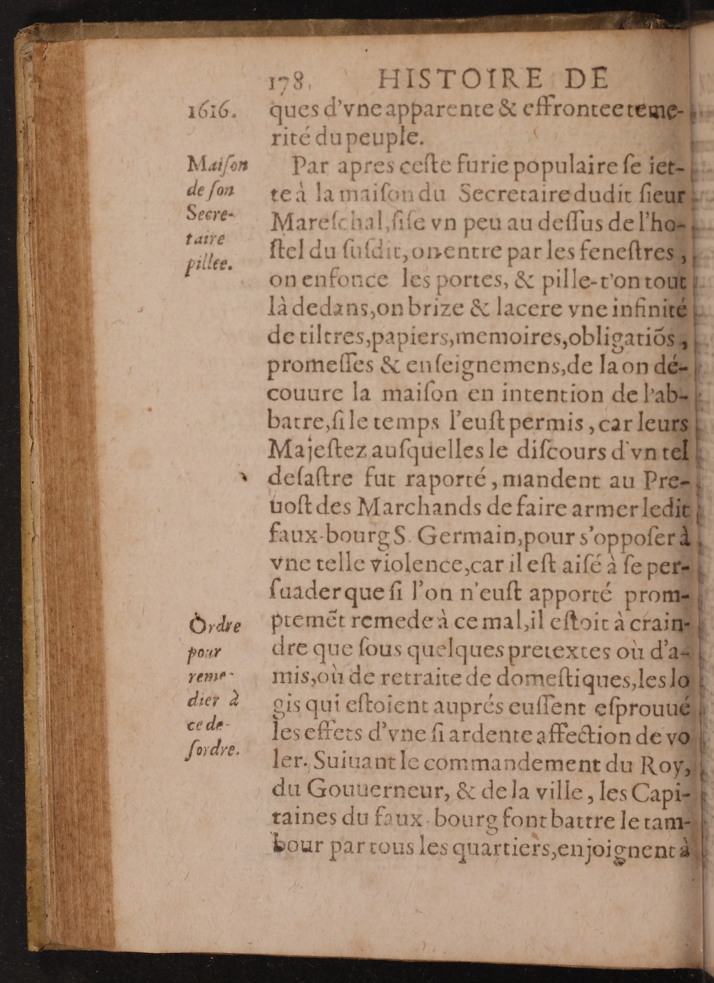 1626 - Joseph Bouillerot - Trésor de l’histoire générale de notre temps - BnF Arsenal