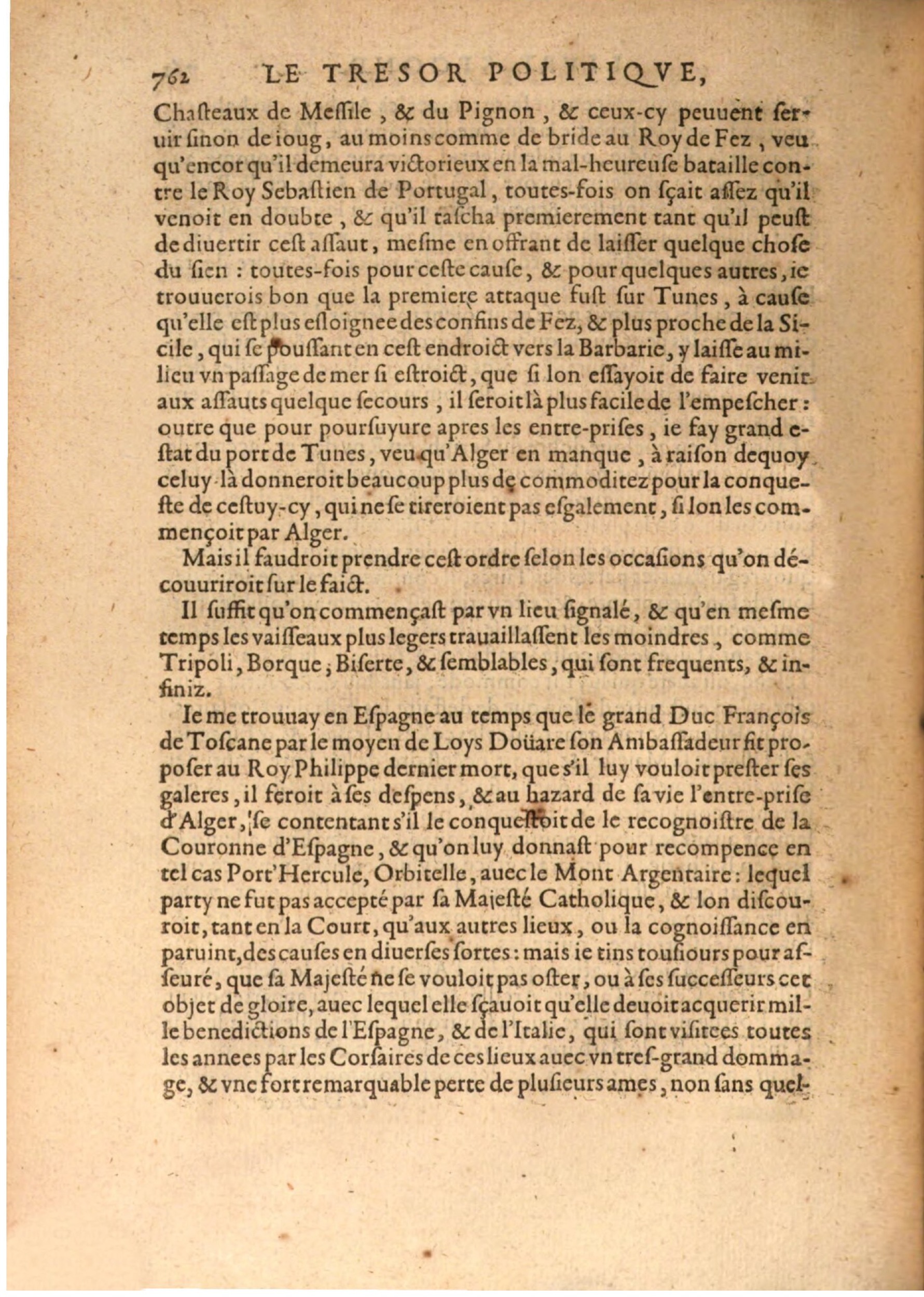 1608 - Nicolas Du Fossé - Trésor politique - BSB Munich