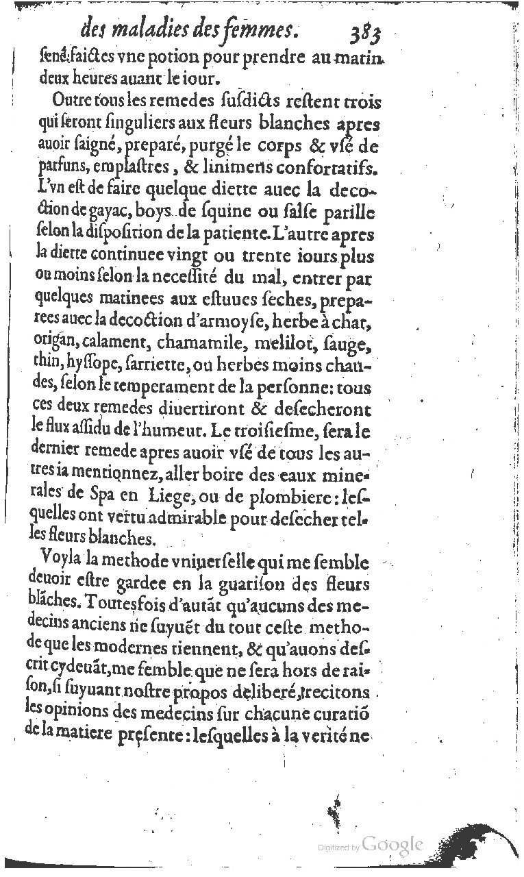 1617 - Jean Le Bouc - Trésor des remèdes secrets - BM Lyon