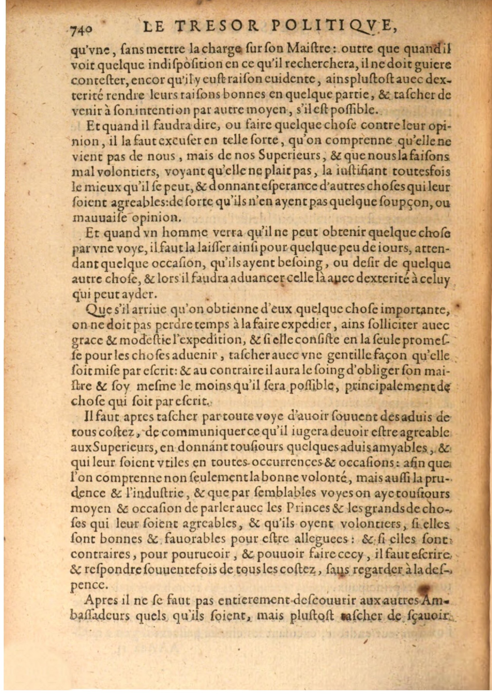 1608 - Pierre Chevalier - Trésor politique - BSB Munich