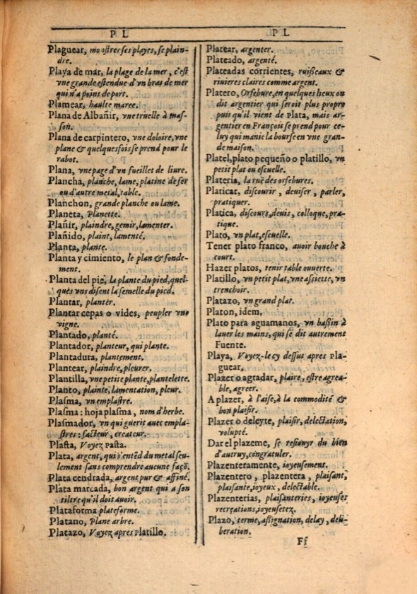 1607 - Marc Orry - Trésor des deux langues espagnole et française (Première et Seconde parties) - ÖNB Wien