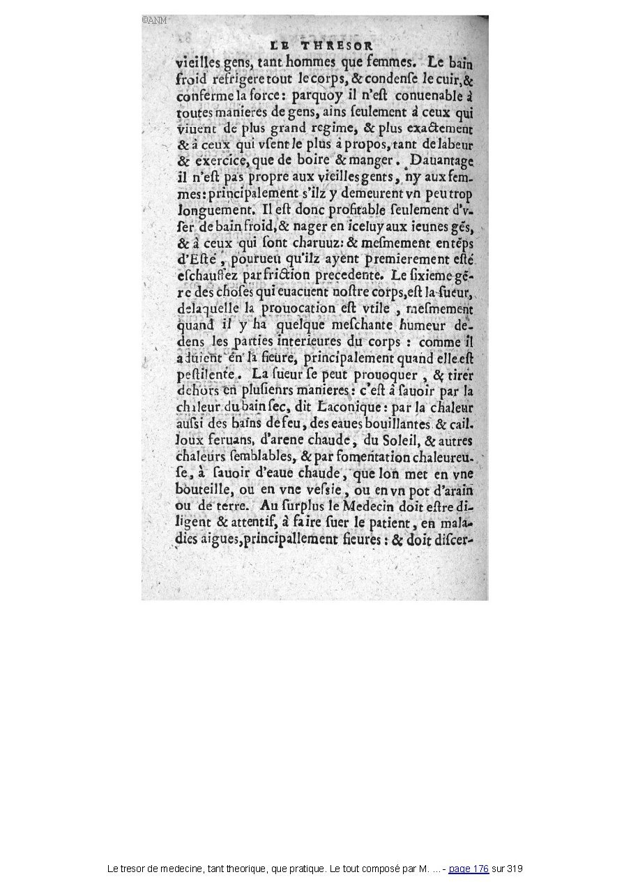 1560 - Pierre et Jan Moine - Trésor de médecine - Université Paris Cité