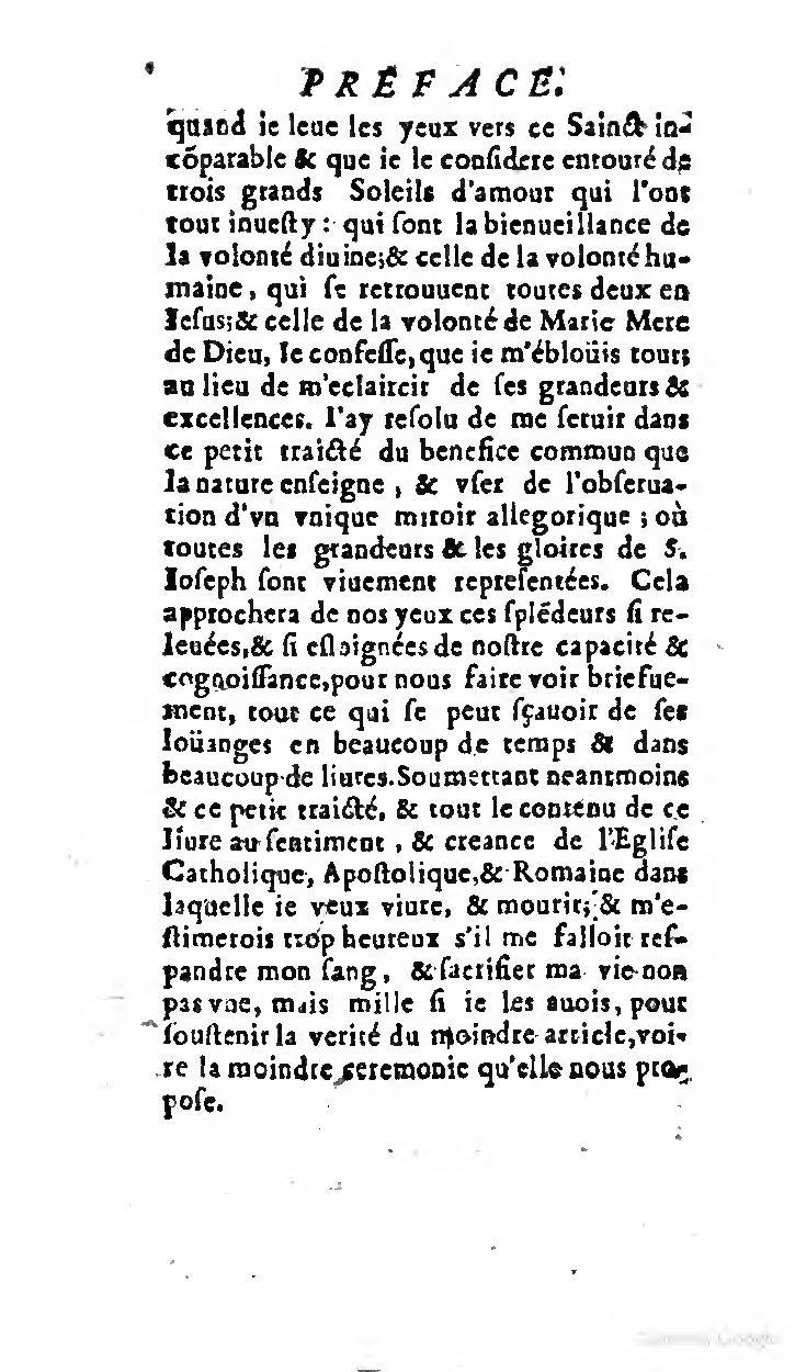 1646 - Jean Piot - Trésor inestimable de Saint-Joseph - BNC Rome