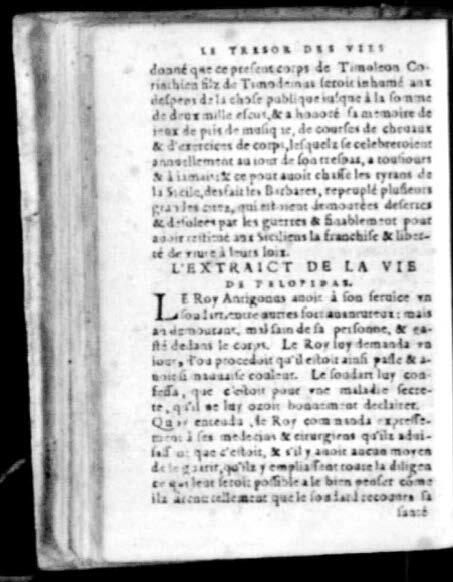 1574 - Benoît Rigaud - Trésor des vies de Plutarque - Avignon