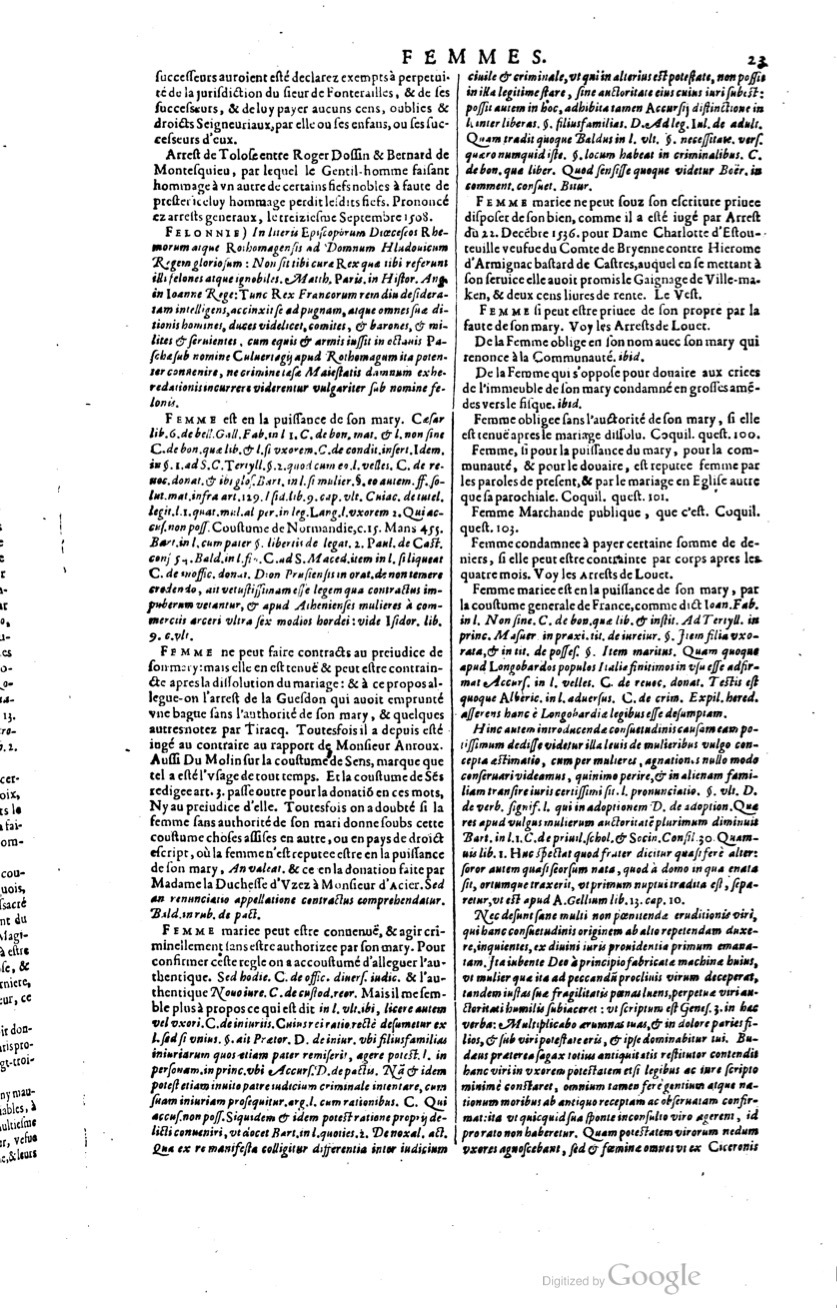 1629 - Veuve Nicolas Buon - Trésor du droit français (29620 T. 2) - BM Lyon