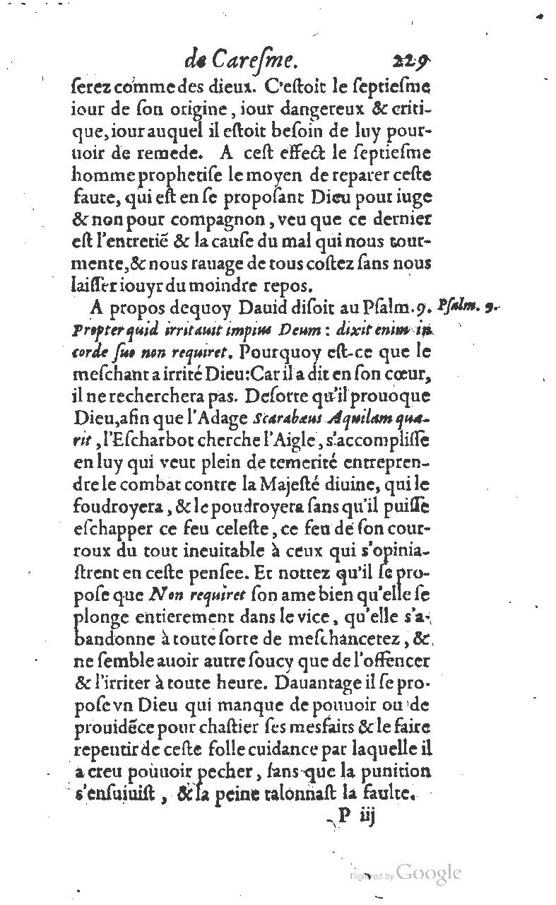 1607 - Nicolas Du Fossé - Trésor quadragésimal - T 01 - BM Lyon