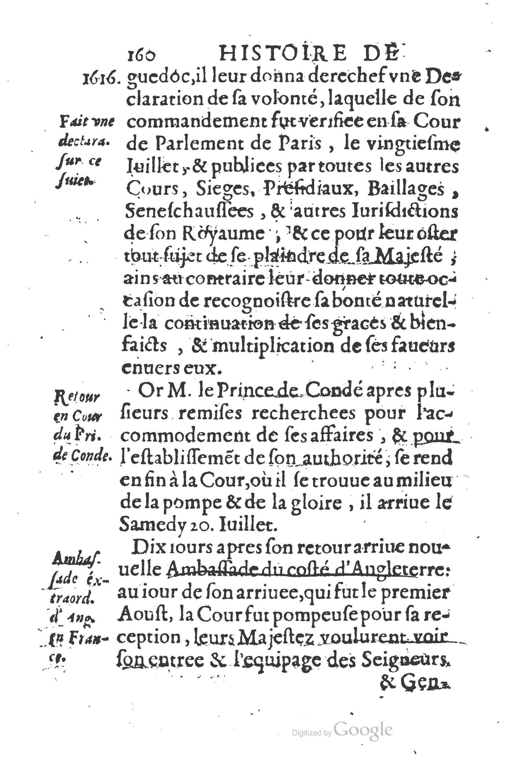 1626 - Joseph Bouillerot - Trésor de l’histoire générale de notre temps - BSB Munich