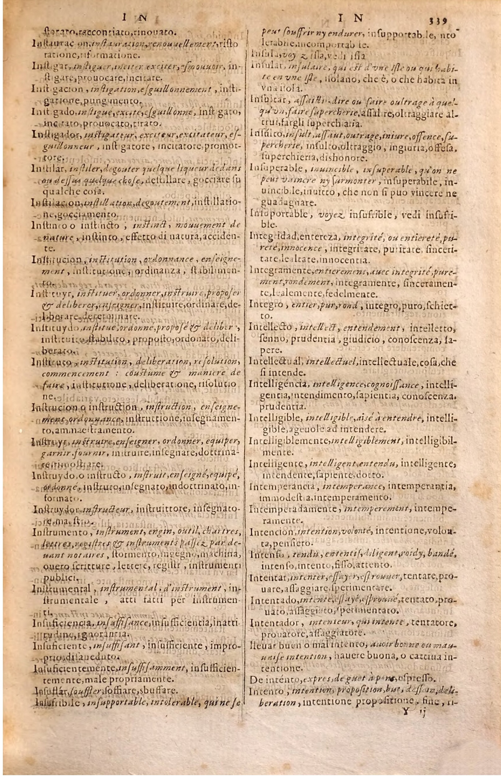 1627 - Jacques Crespin - Trésor des trois langues - Regensburg