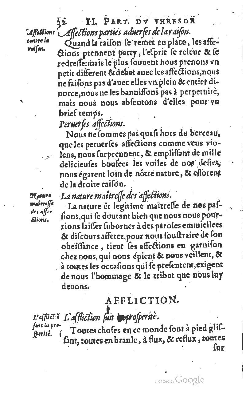1610 - Louis Coste - Trésor de l’éloquence française (Seconde partie) - BM Lyon