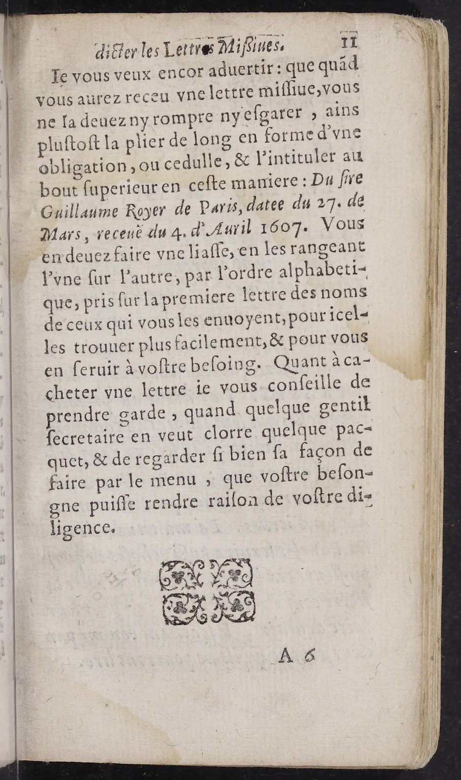 1624 - Jacques Cailloué - Secrétaire des secrétaires ou le Trésor de la plume française - BnF