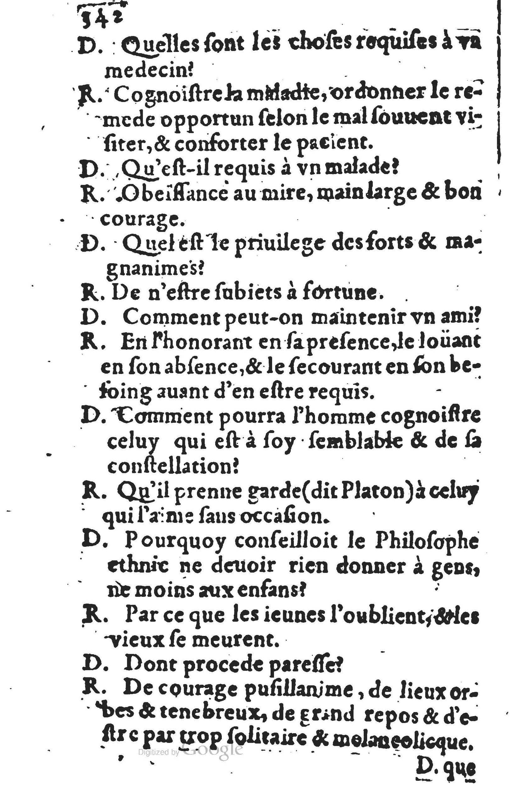 1578 - Nicolas Lescuyer - Trésor des sentences dorées - UGent 1578 - Nicolas Lescuyer - Trésor des sentences dorées - UGent