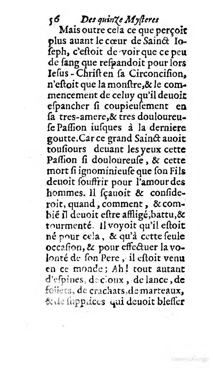 1646 - Jean Piot - Trésor inestimable de Saint-Joseph - BNC Rome