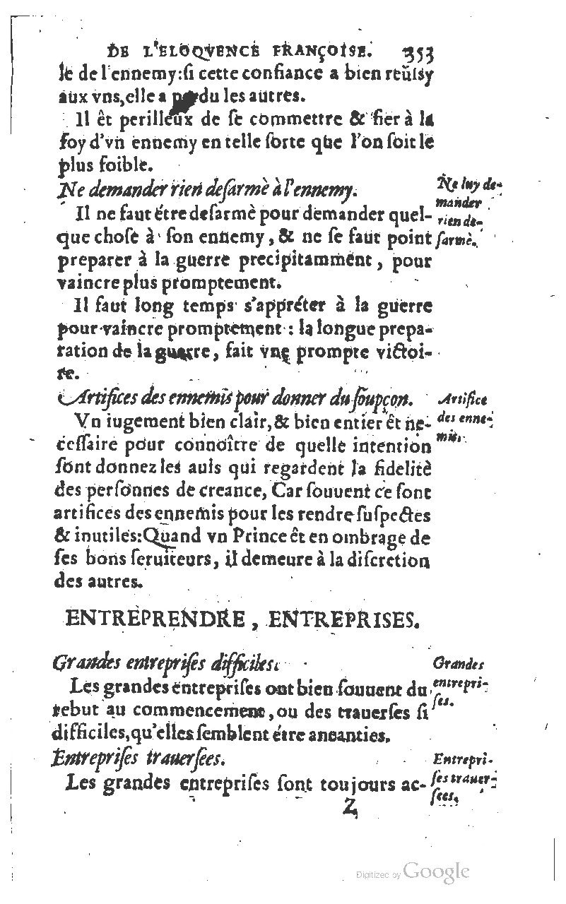 1610 - Louis Coste - Trésor de l’éloquence française (Seconde partie) - BM Lyon