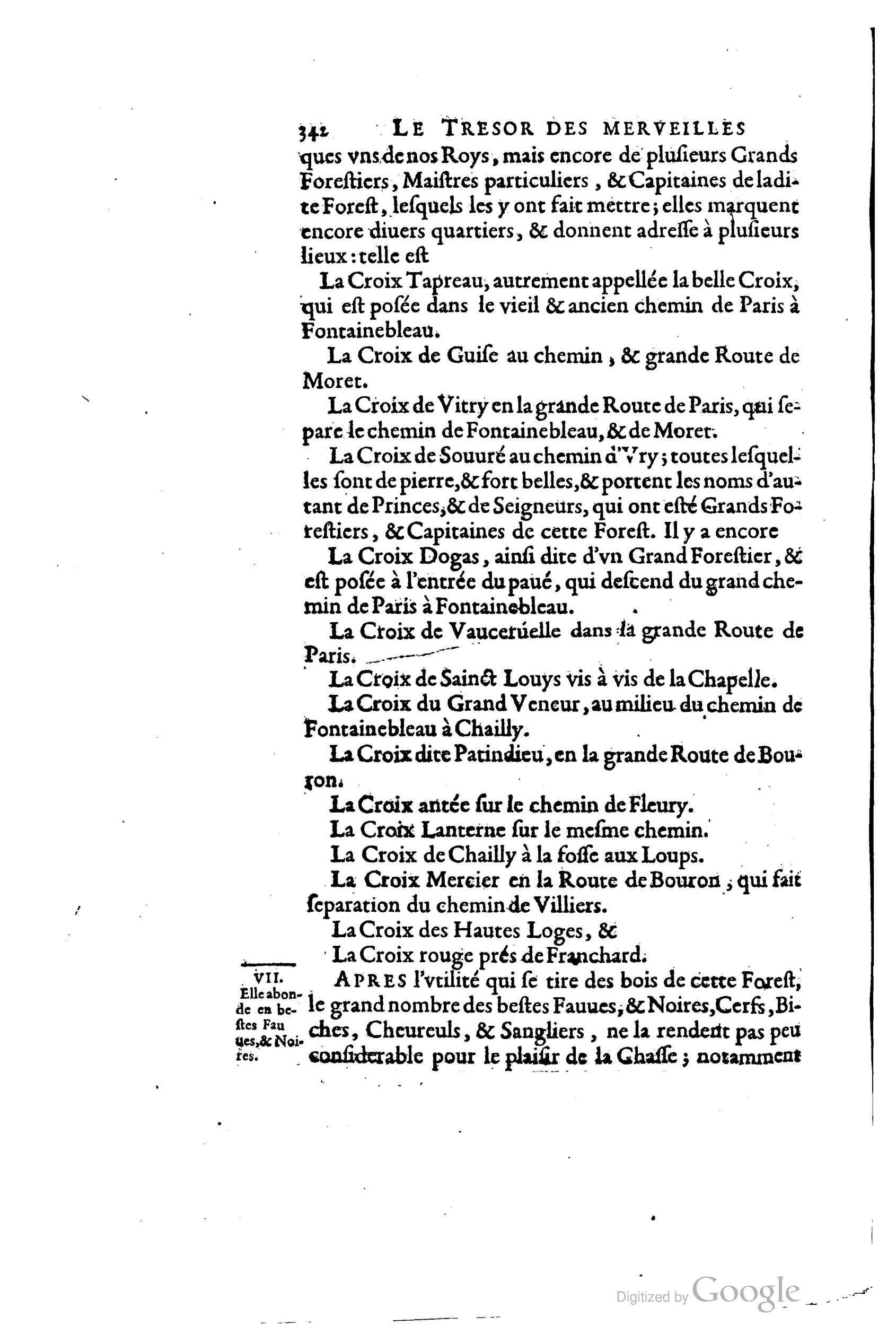1642 - Sébastien Cramoisy - Trésor des merveilles de la maison royale de Fontainebleau - BM Lyon 1642 - Sébastien Cramoisy - Trésor des merveilles de la maison royale de Fontainebleau - BM Lyon
