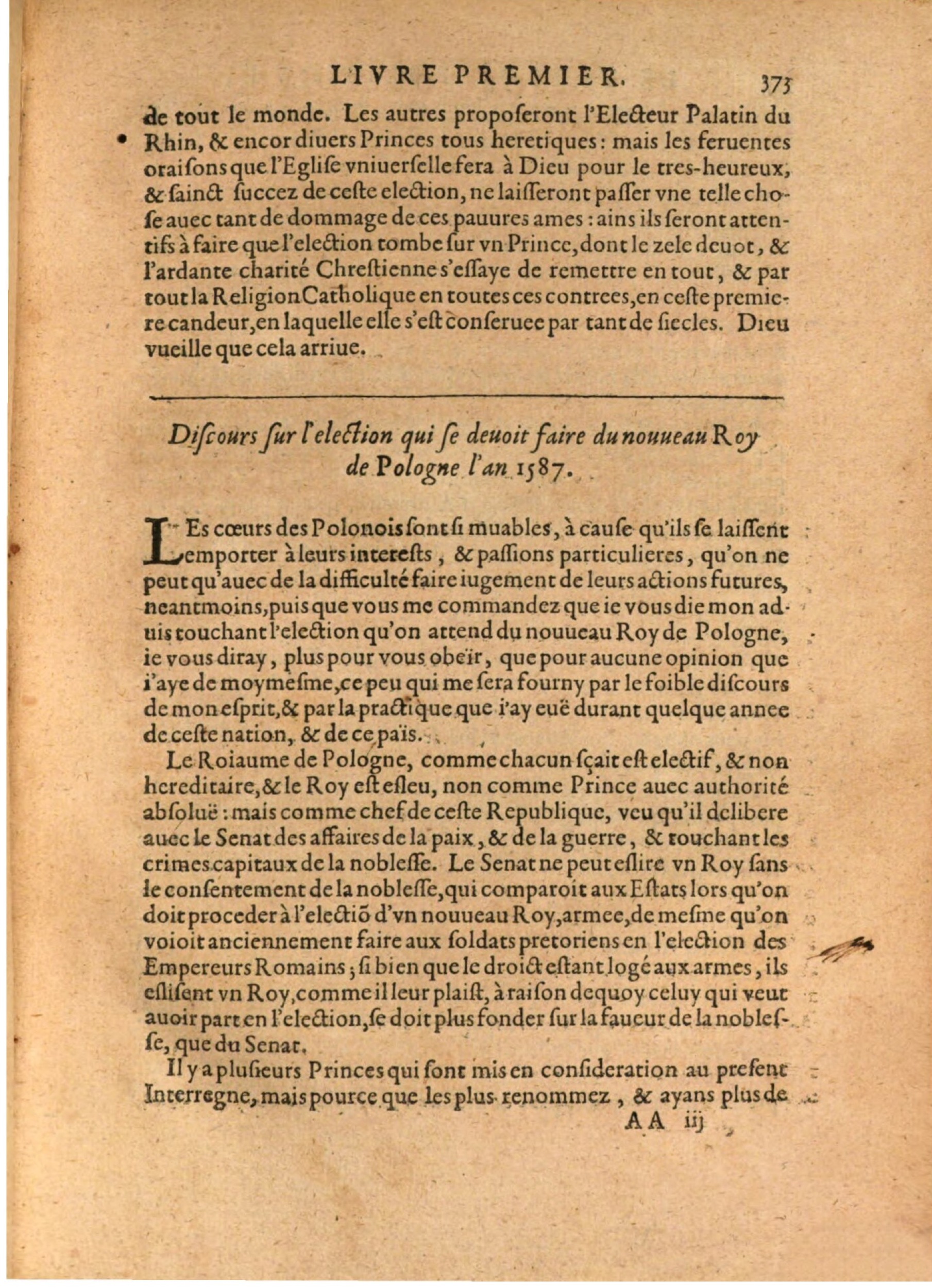 1608 - Nicolas Du Fossé - Trésor politique - BSB Munich