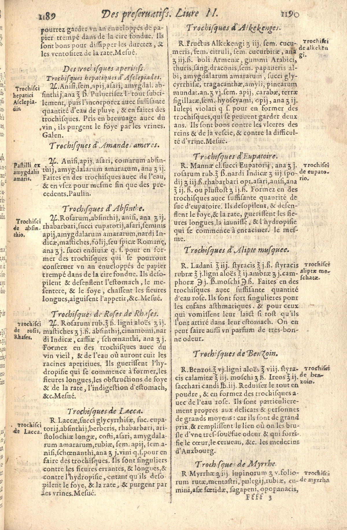 1610 - Étienne Gamonet - Grand Trésor ou dispensaire - CESR Tours